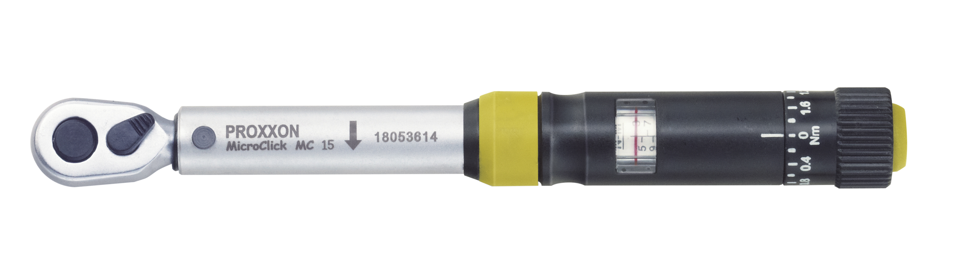 Proxxon MicroClick-Drehmomentschlüssel MC 15, 3 - 15 Nm, 1/4" Proxxon MicroClick-Drehmomentschlüssel MC 15, 3 - 15 Nm, 1/4"