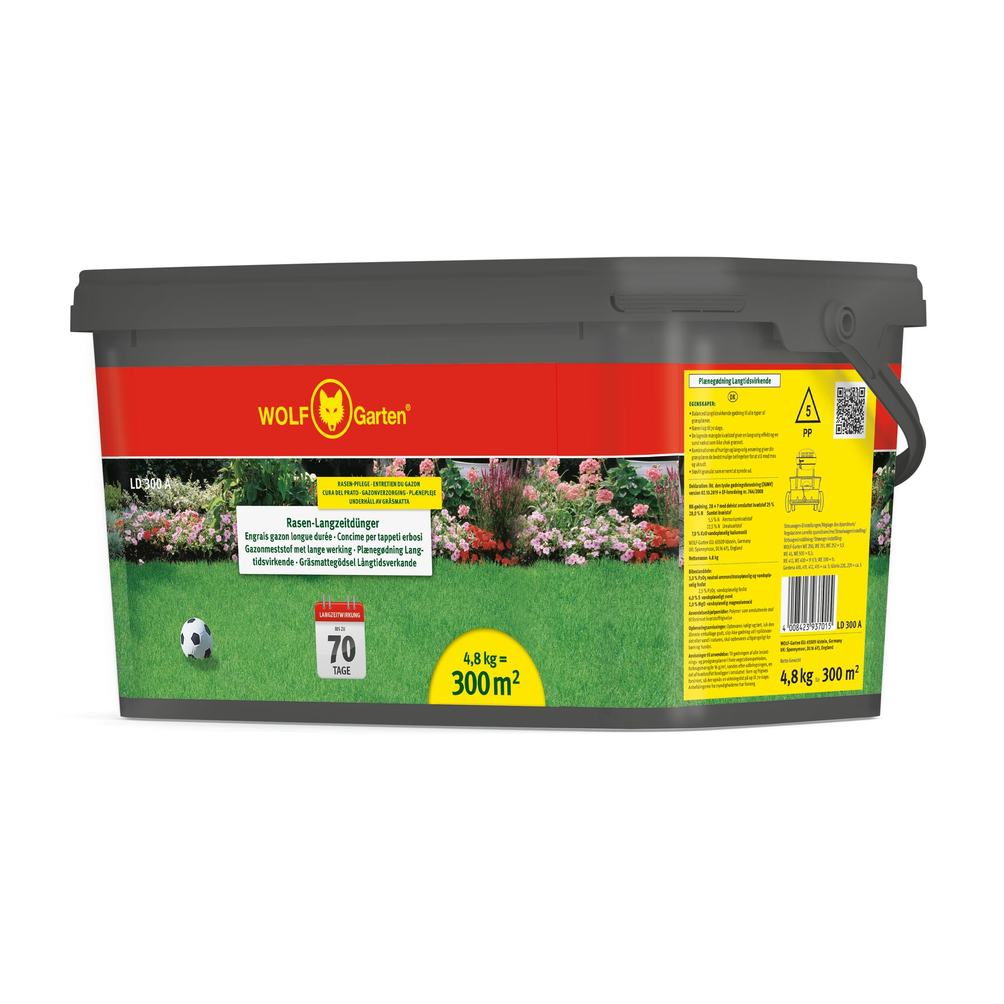 Wolf-Garten Rasen-Langzeitdünger LD 300 A für 300 m²