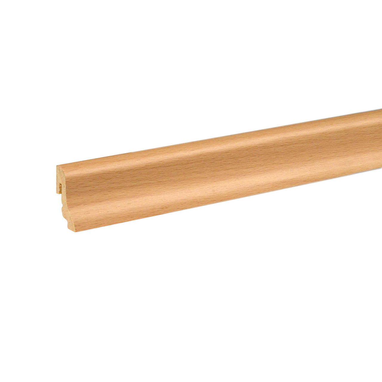 544007 Neuhofer Sockelleiste, Buche lackiert