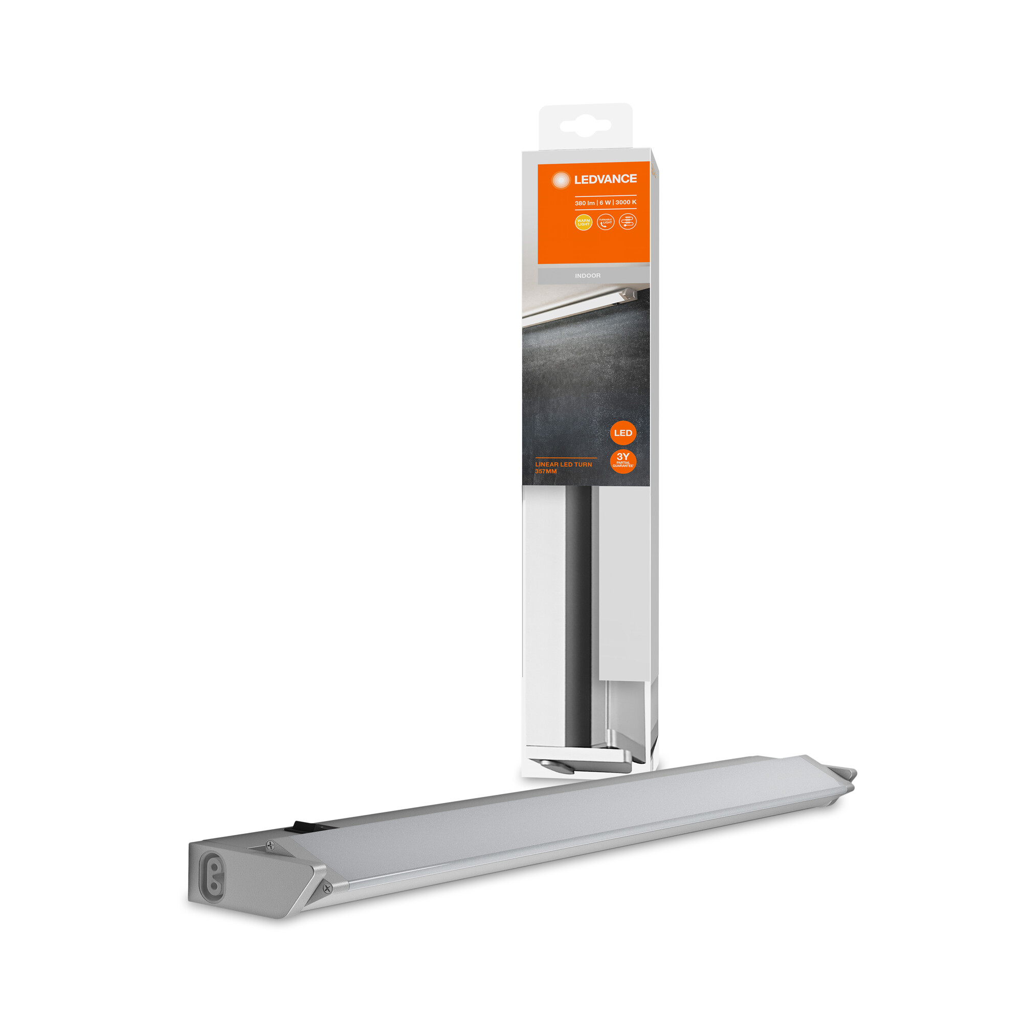 LEDVANCE Unterschrankleuchte Linear LED Turn, 357 mm LEDVANCE Unterschrankleuchte Linear LED Turn, 357 mm