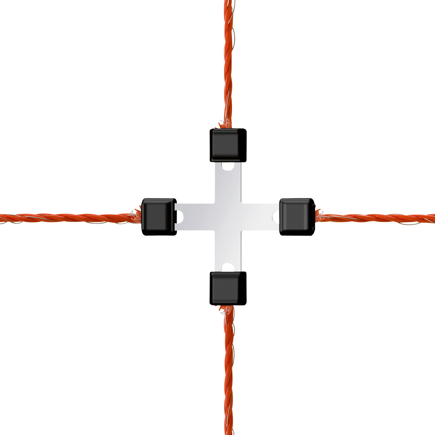 Kerbl Litzclip Litzen-Kreuzverbinder 3 mm, (5 St./Blister) Kerbl Litzclip Litzen-Kreuzverbinder 3 mm, (5 St./Blister)