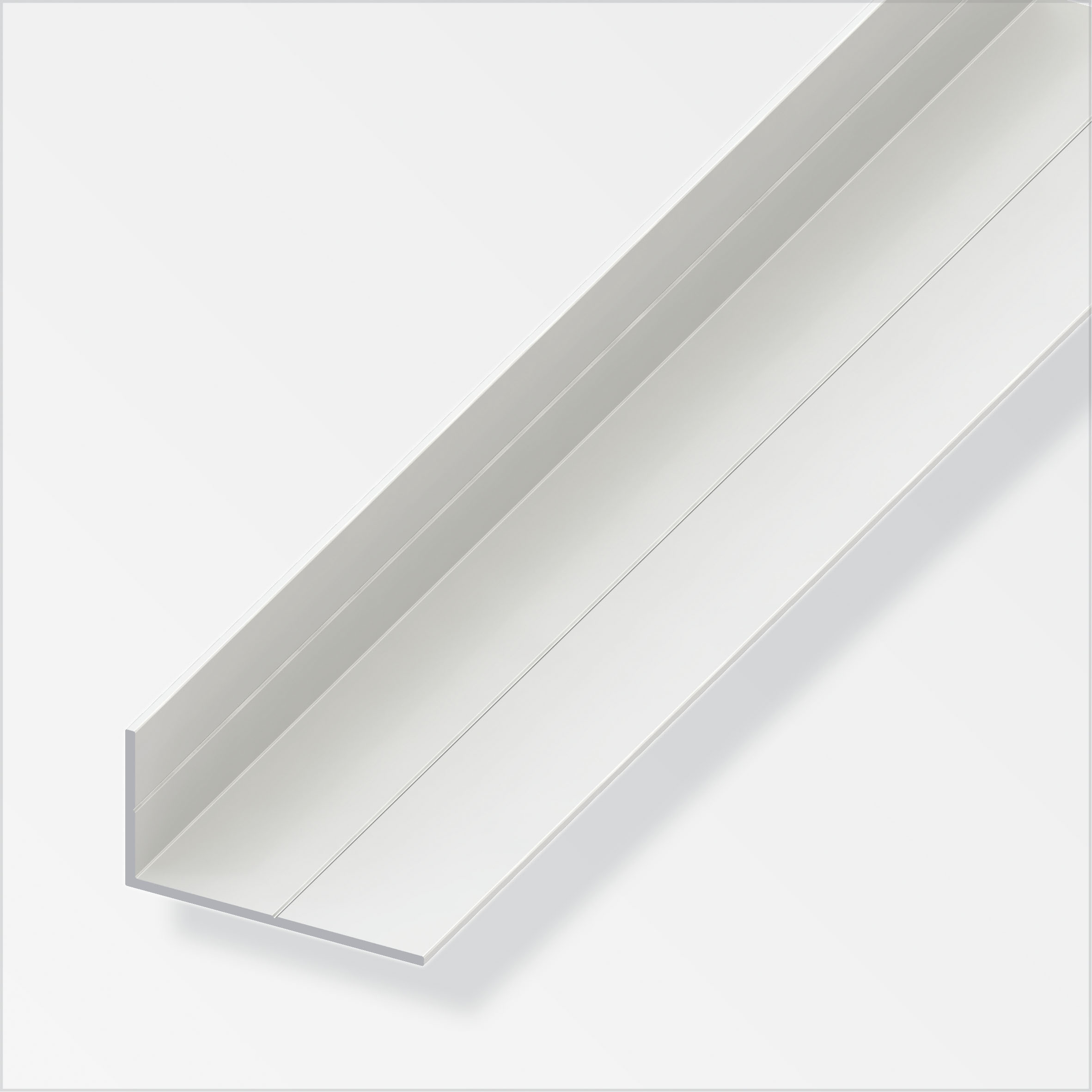 Alfer Winkel 19,5 x 35,5 mm, weiß