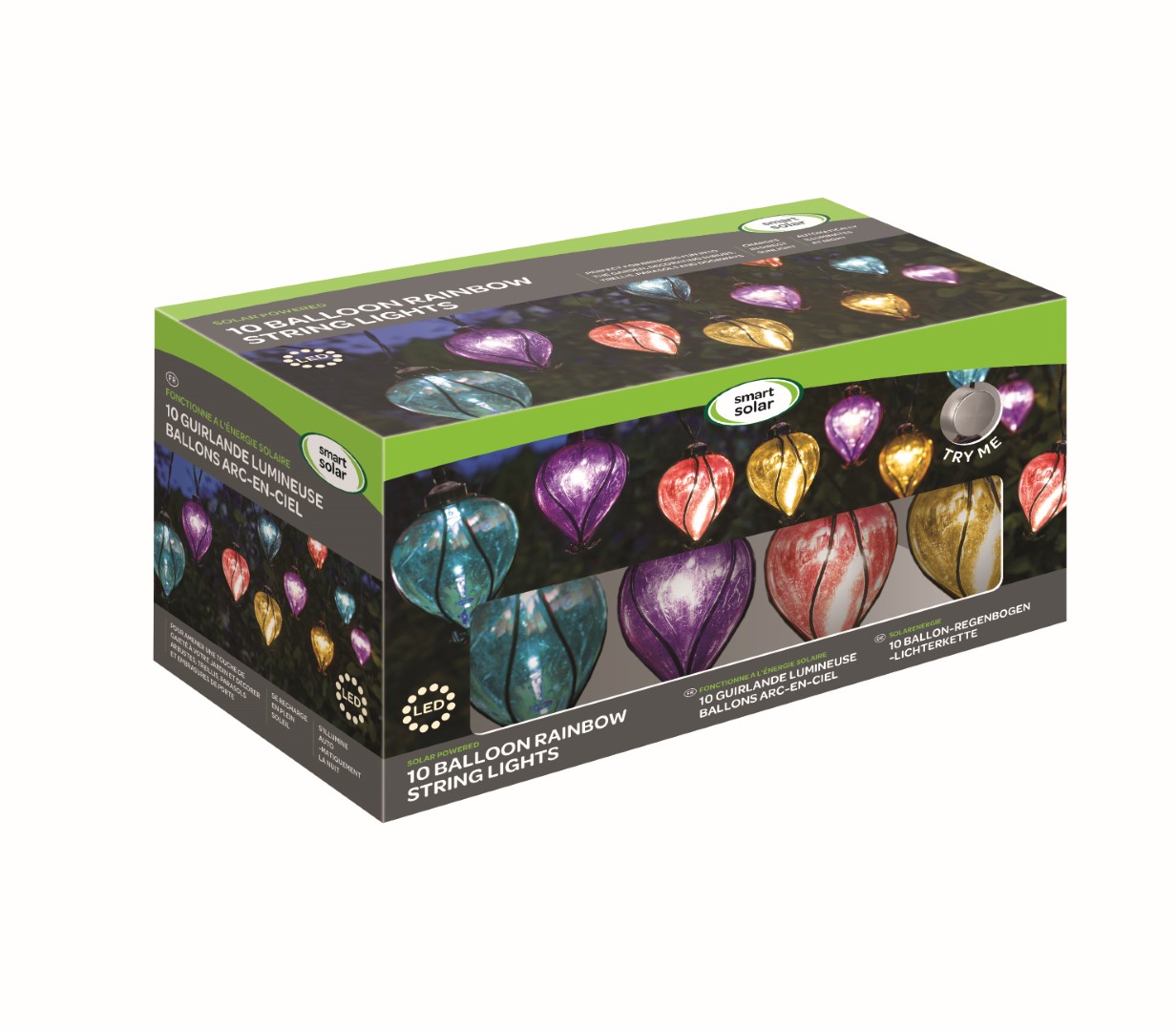 Smart Garden Rainbow Ballon Lichterkette