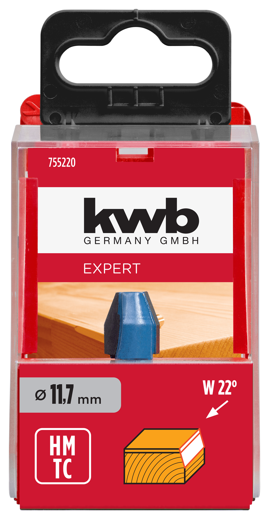 Kwb Kantenfräser HM, 11,7 mm