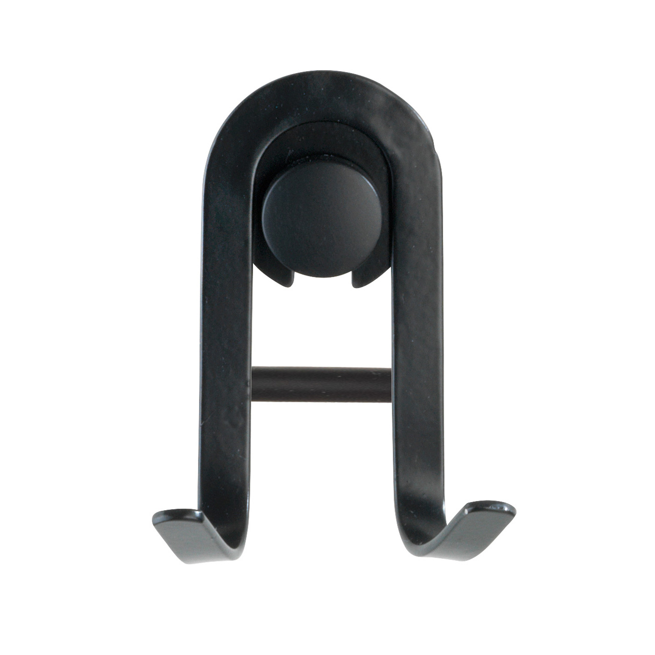 490820-Wandhaken-Classic-Plus-schwarz-2er_FS_03 WENKO CLASSIC PLUS WANDHAKEN 2ER SCHWARZ