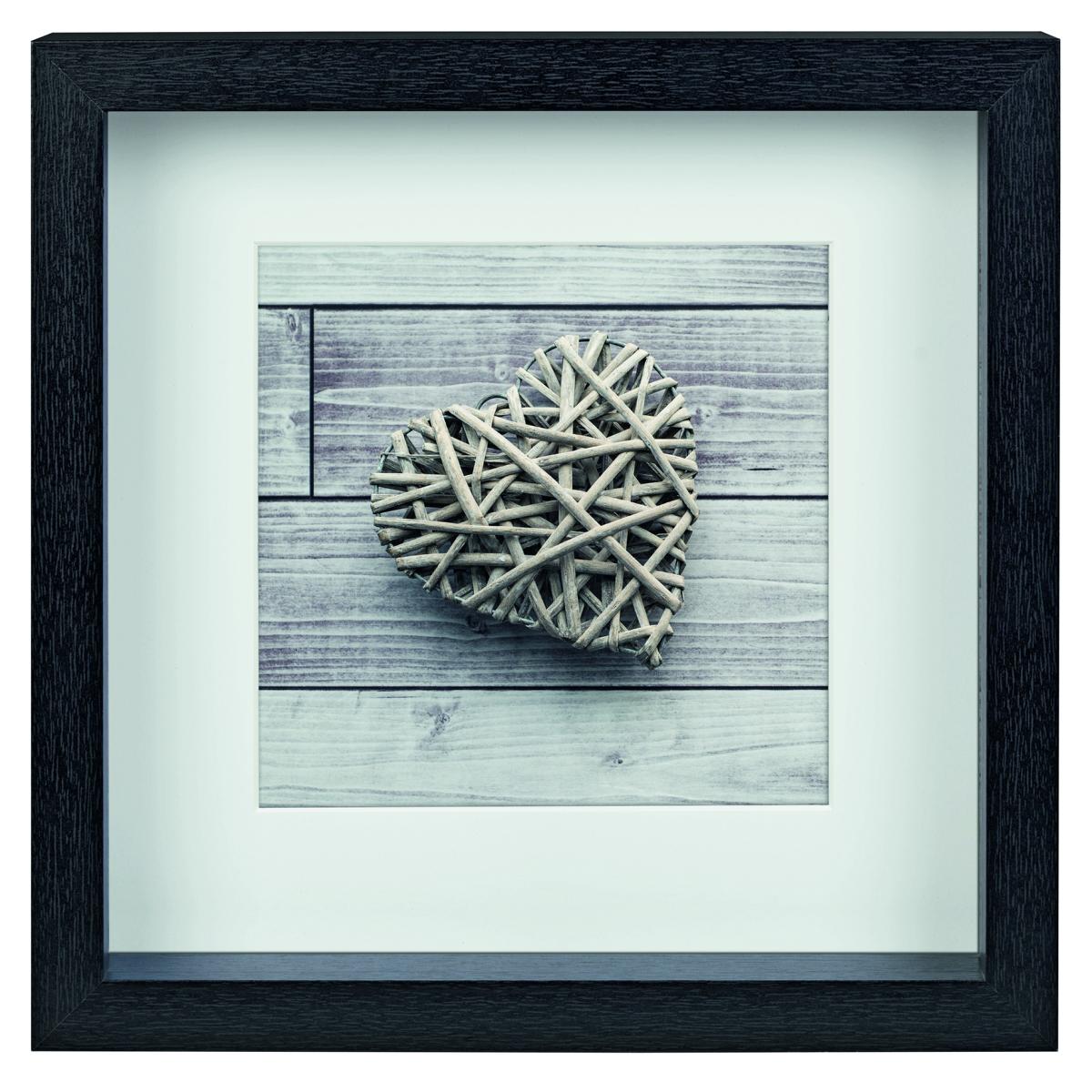 441454_59773 HAMA PORTRÄTRAHMEN SCALA ,SCHW, 23 X 23