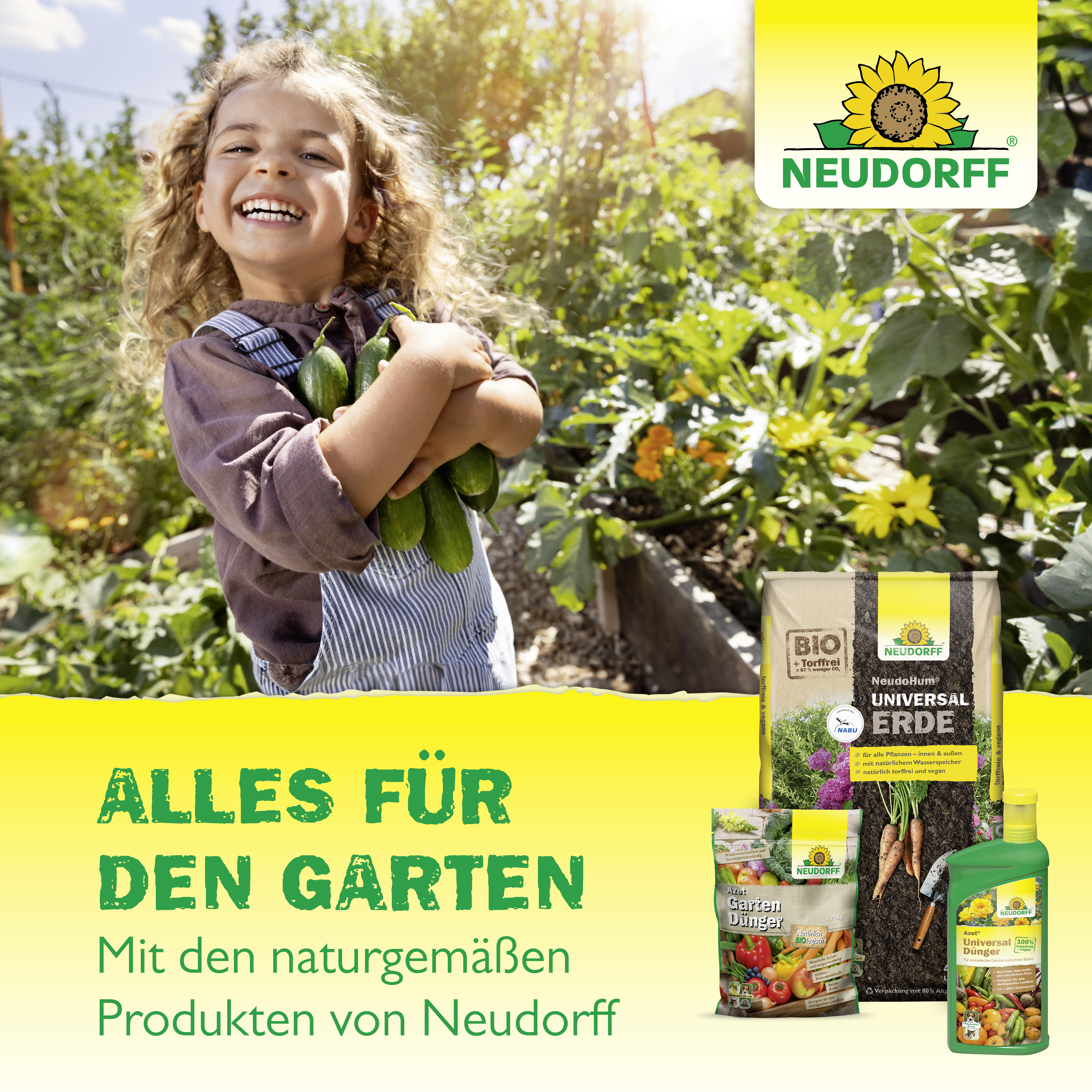 Neudorff Gelbtafeln (kleinformatig), 7,50 x 20 cm