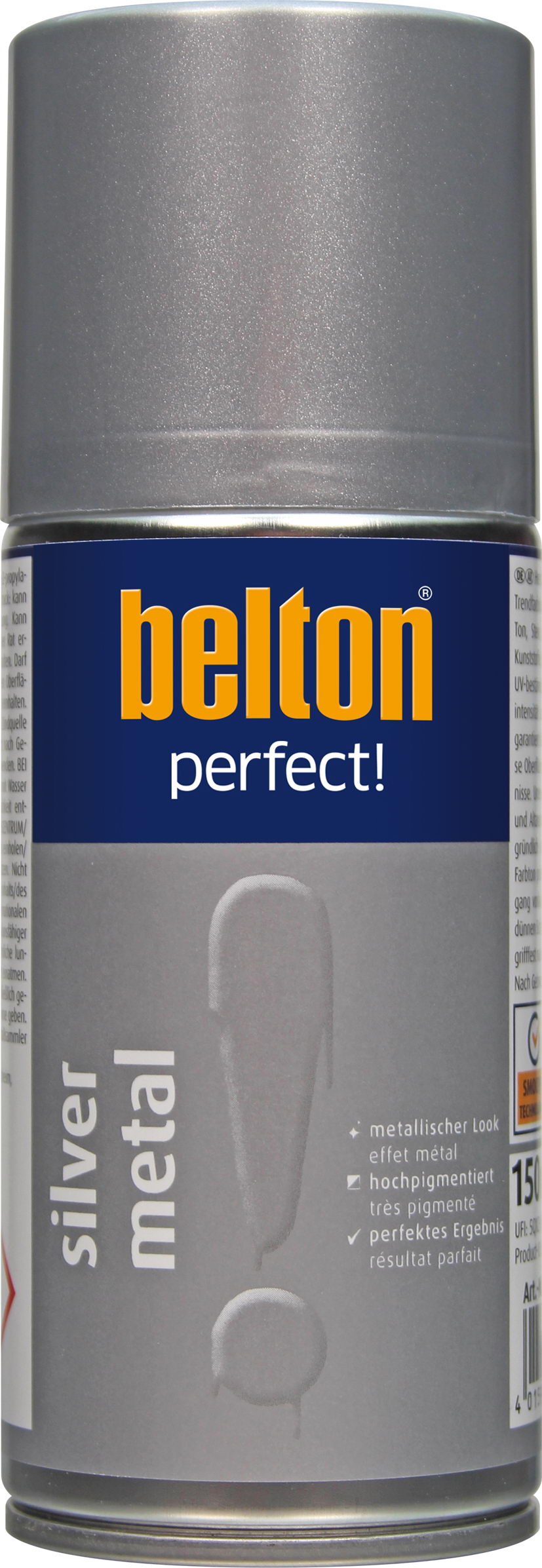 belton Perfect silver metal LH seidenmatt, 150ml