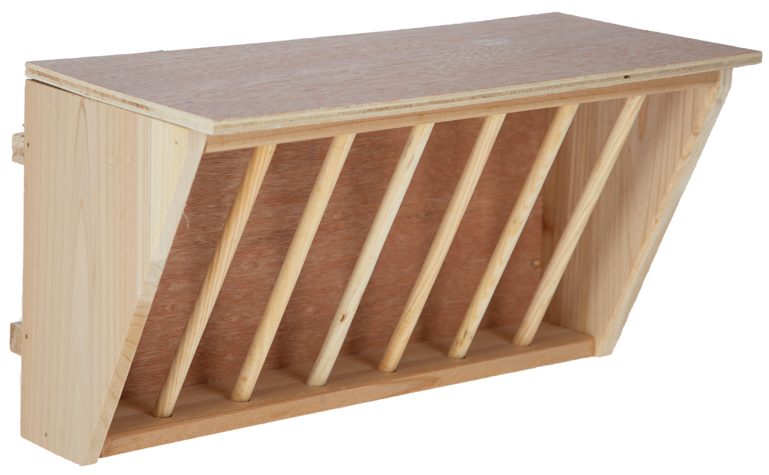 Kerbl Heuraufe mit Sitzbrett, 37 x 17 x 20 cm
