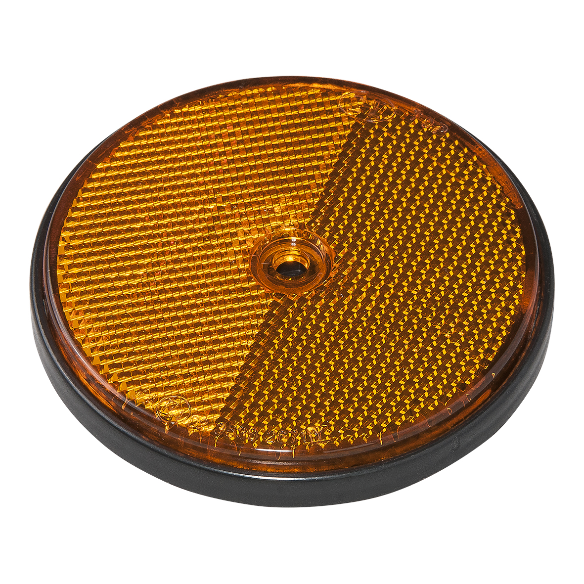 ProPlus Reflektor orange, 80 mm, Schraubbefestigung, 2 St. ProPlus Reflektor orange, 80 mm, Schraubbefestigung, 2 St.