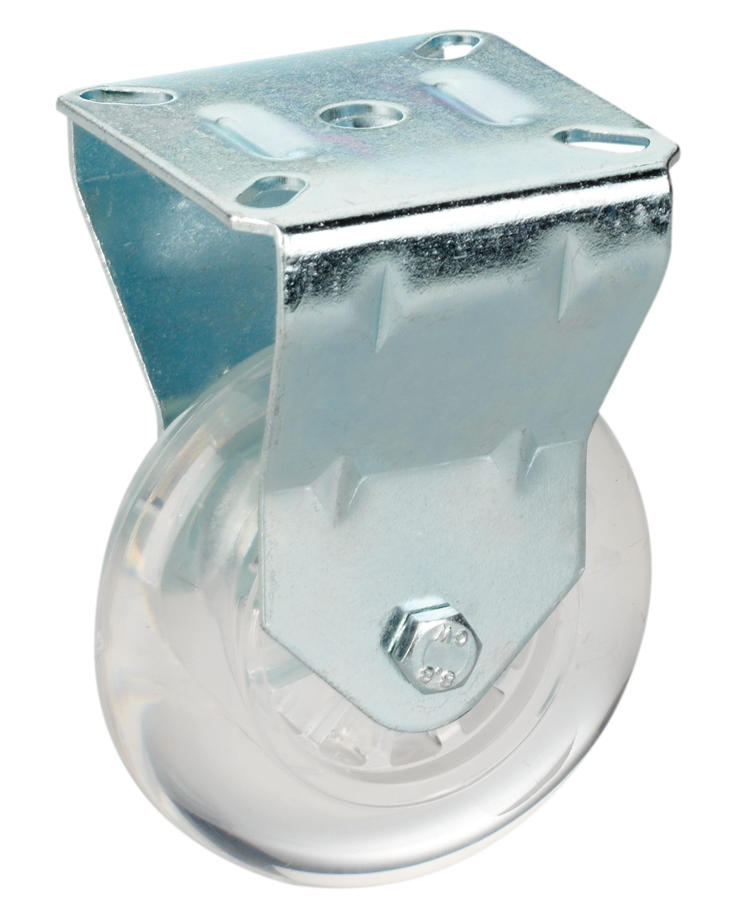 Dörner + Helmer Design-Bockrolle mit Polyurethan-Rad