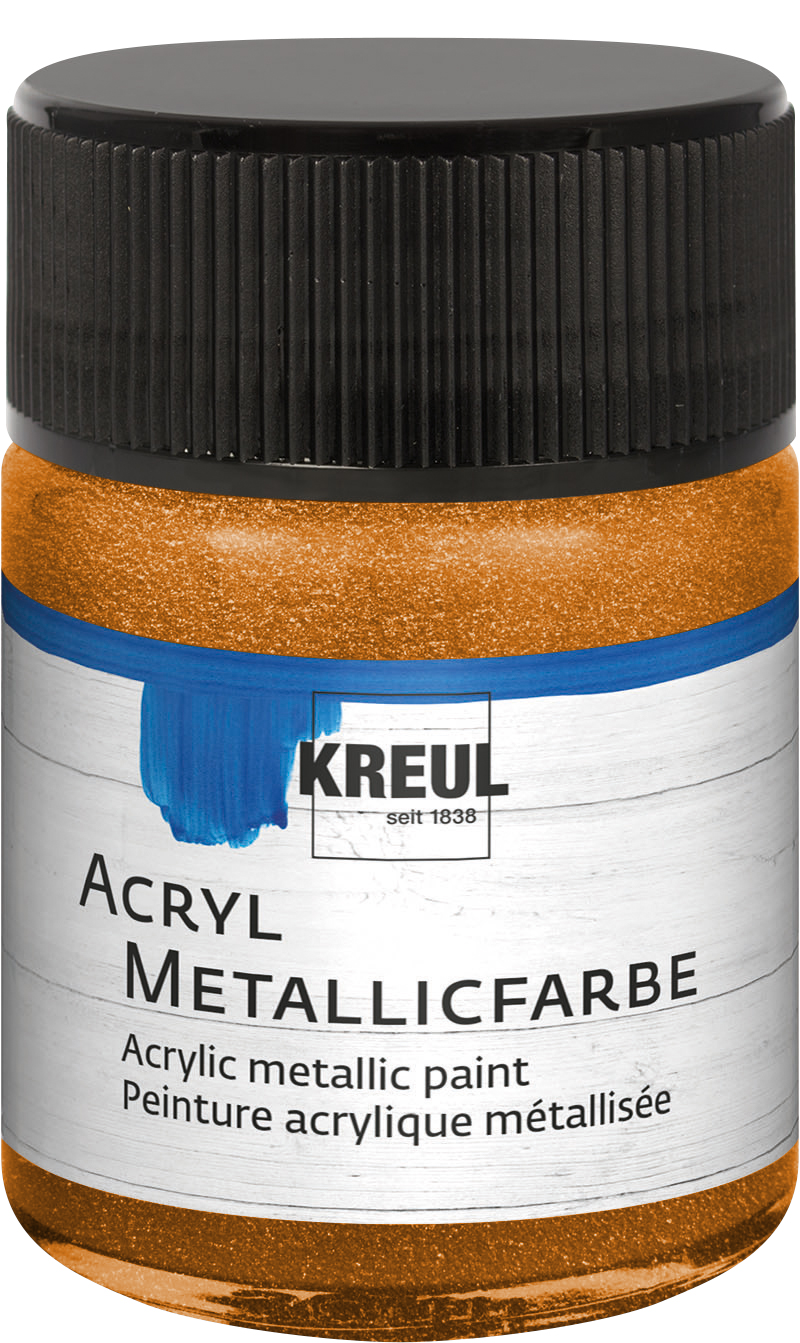 Kreul Acryl Metallicfarbe Goldbronze, 50 ml Kreul Acryl Metallicfarbe Goldbronze, 50 ml