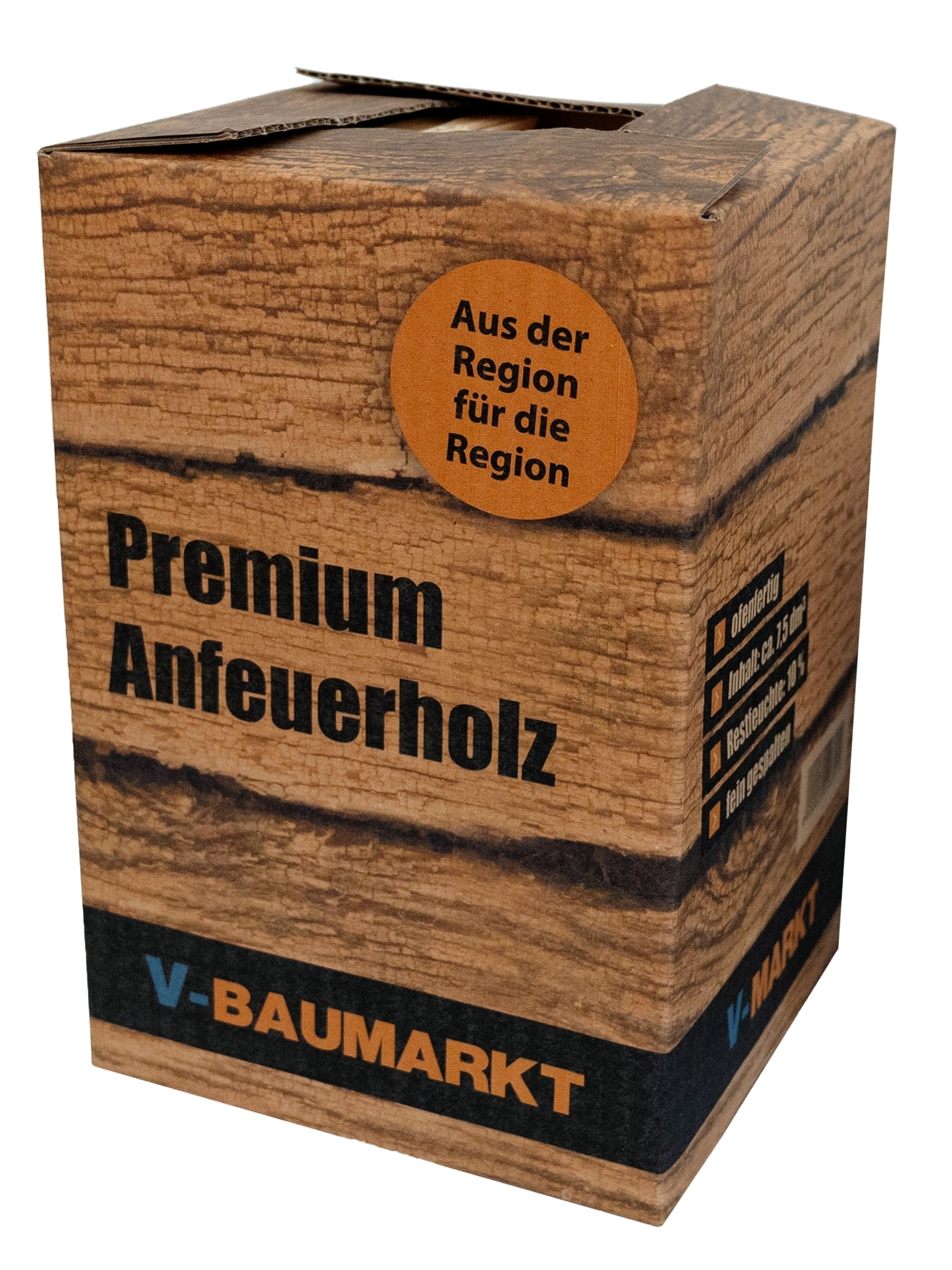 V-Markt Premium Anfeuerholz, 7,5 dm³
