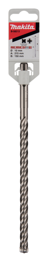 Makita SDS-PLUS NEMESISII Bohrer 10x215 mm Makita SDS-PLUS NEMESISII Bohrer 10x215 mm