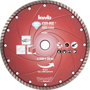 797840-100 Kwb Diamant-Trennscheibe Red-Line