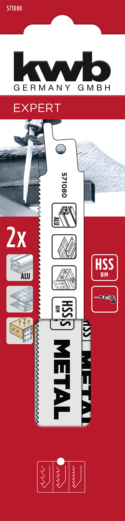 Kwb Kreissägeblatt BiMetall, 152 mm Kwb Kreissägeblatt BiMetall, 152 mm