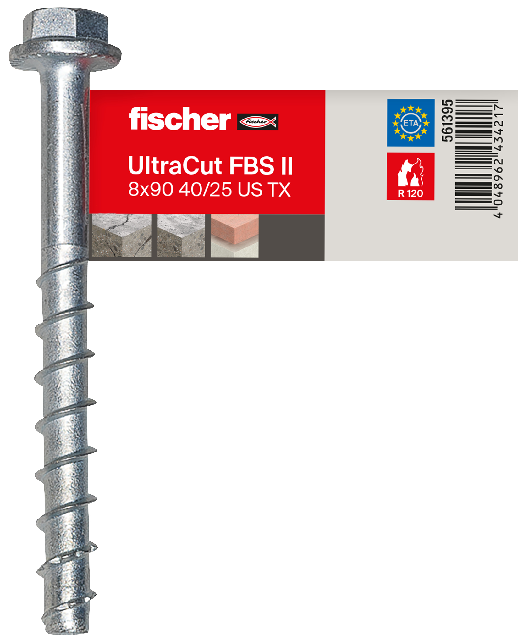 fischer UltraCut FBS II 8x90 40/25 US TX E fischer UltraCut FBS II 8x90 40/25 US TX E