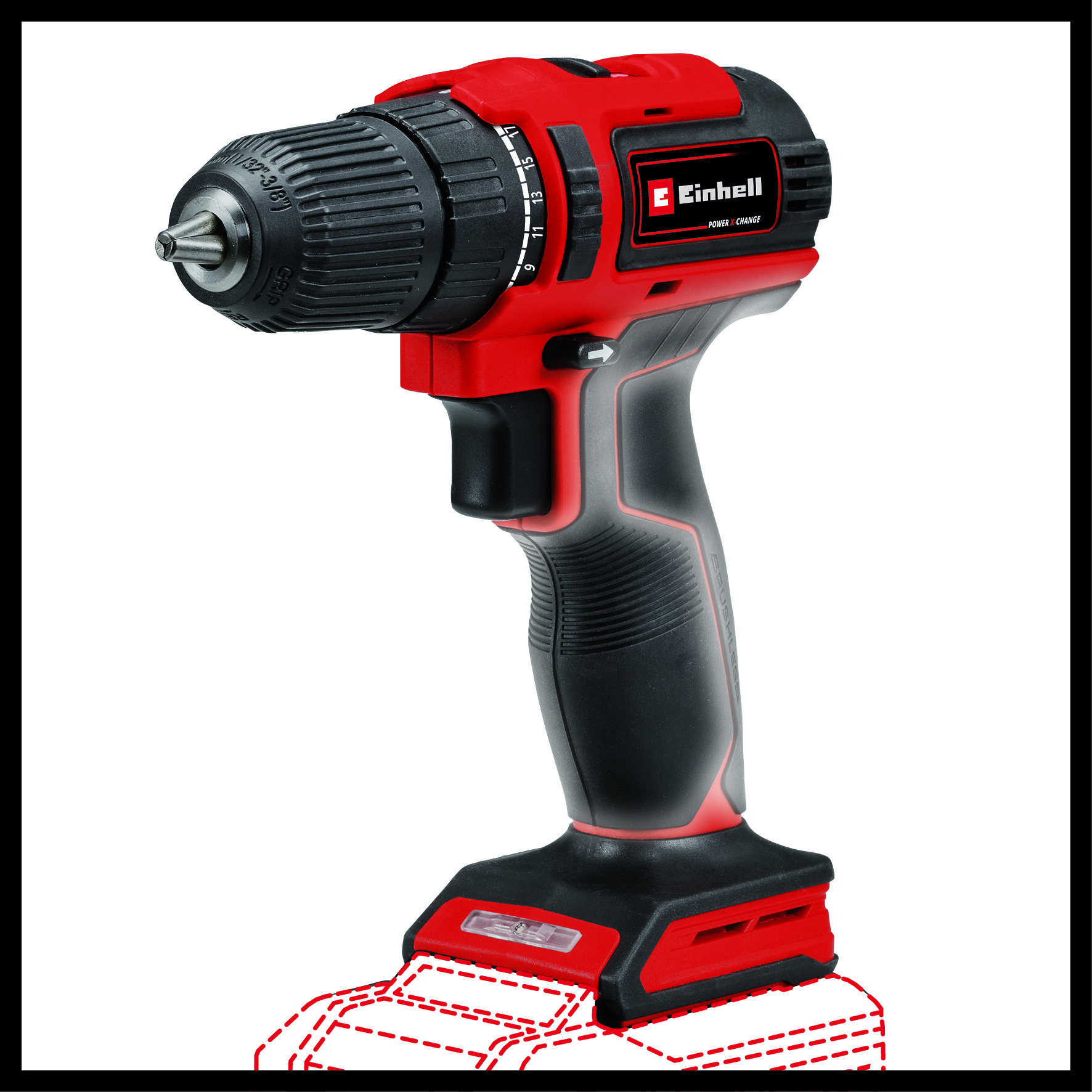 Einhell Akku-Bohrschrauber TE-CD 18/40 Li BL - Solo
