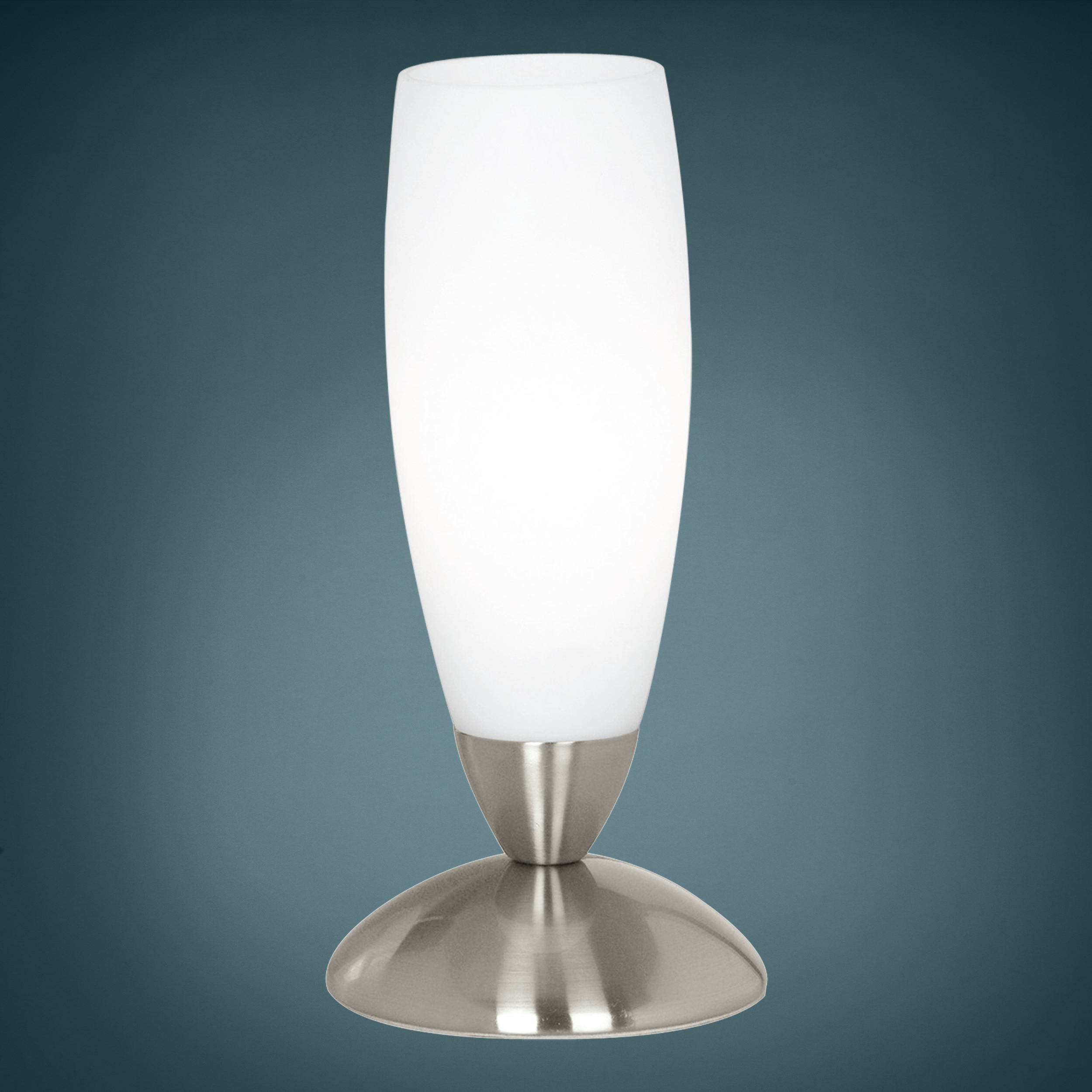 EGLO TISCHLEUCHTE 1XE14 SLIM NICKEL-MATT
