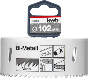 598102-300 Kwb HSS Lochsäge, 102 mm