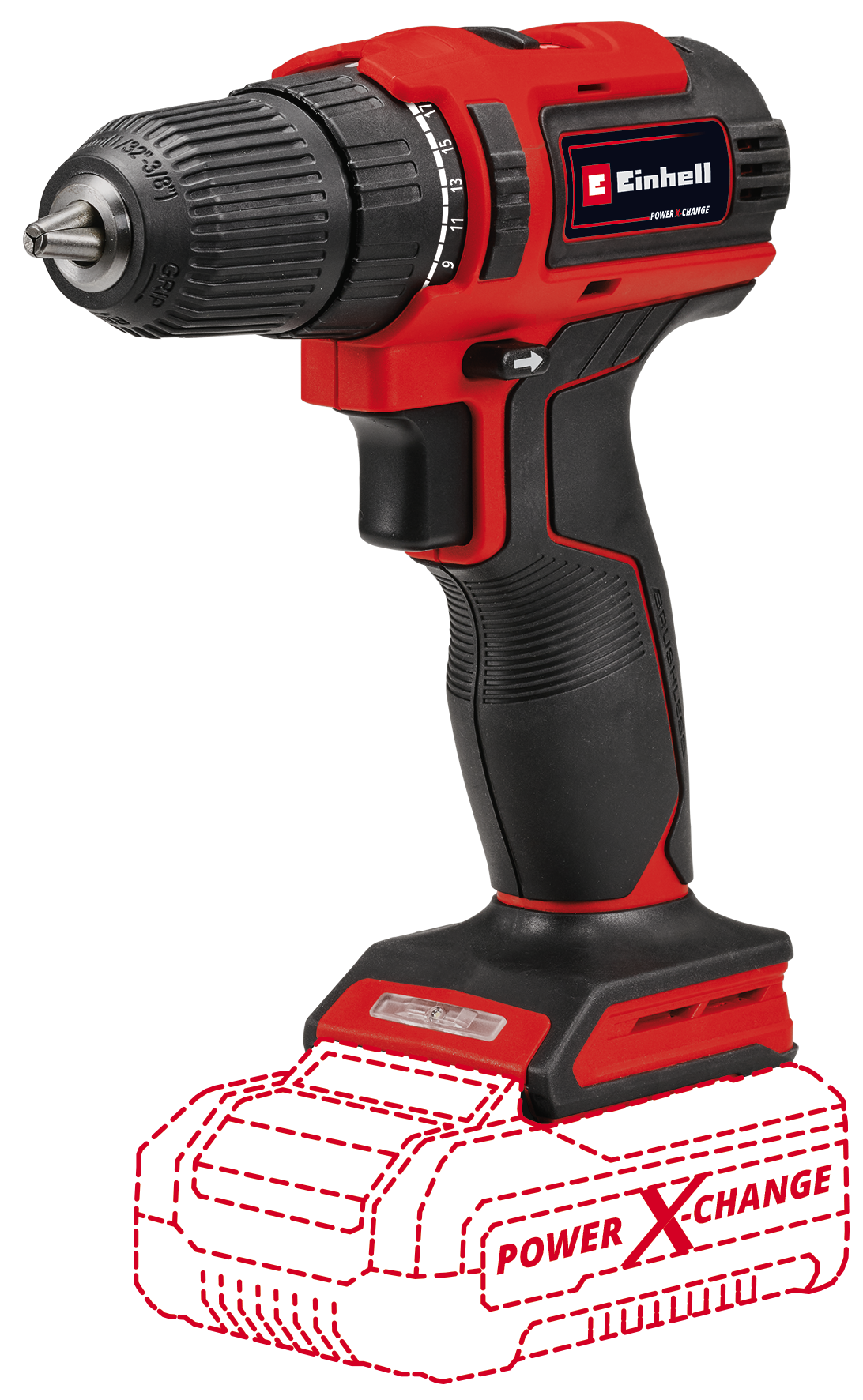 Einhell Akku-Bohrschrauber TE-CD 18/40 Li BL - Solo