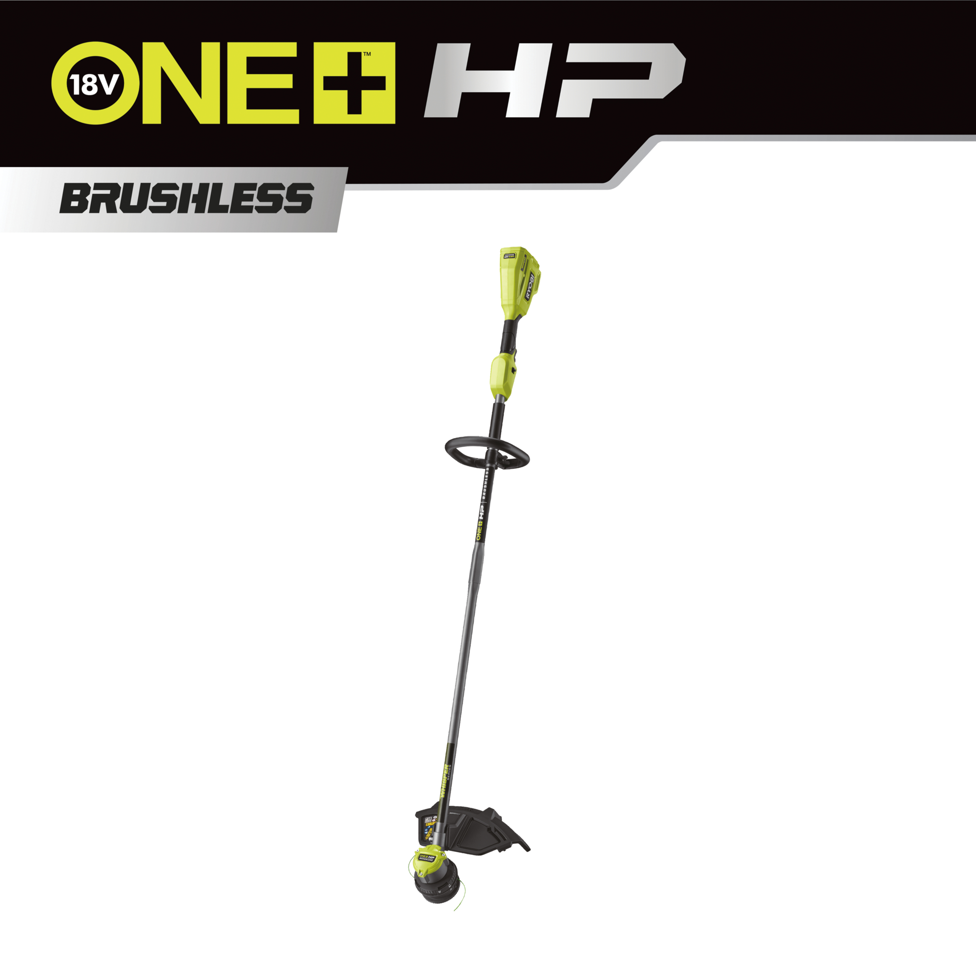 Ryobi 18 V ONE+ HP Whisper™ Brushless Akku-Rasentrimmer RY18LTX38A-0, ohne Akku und Ladegerät