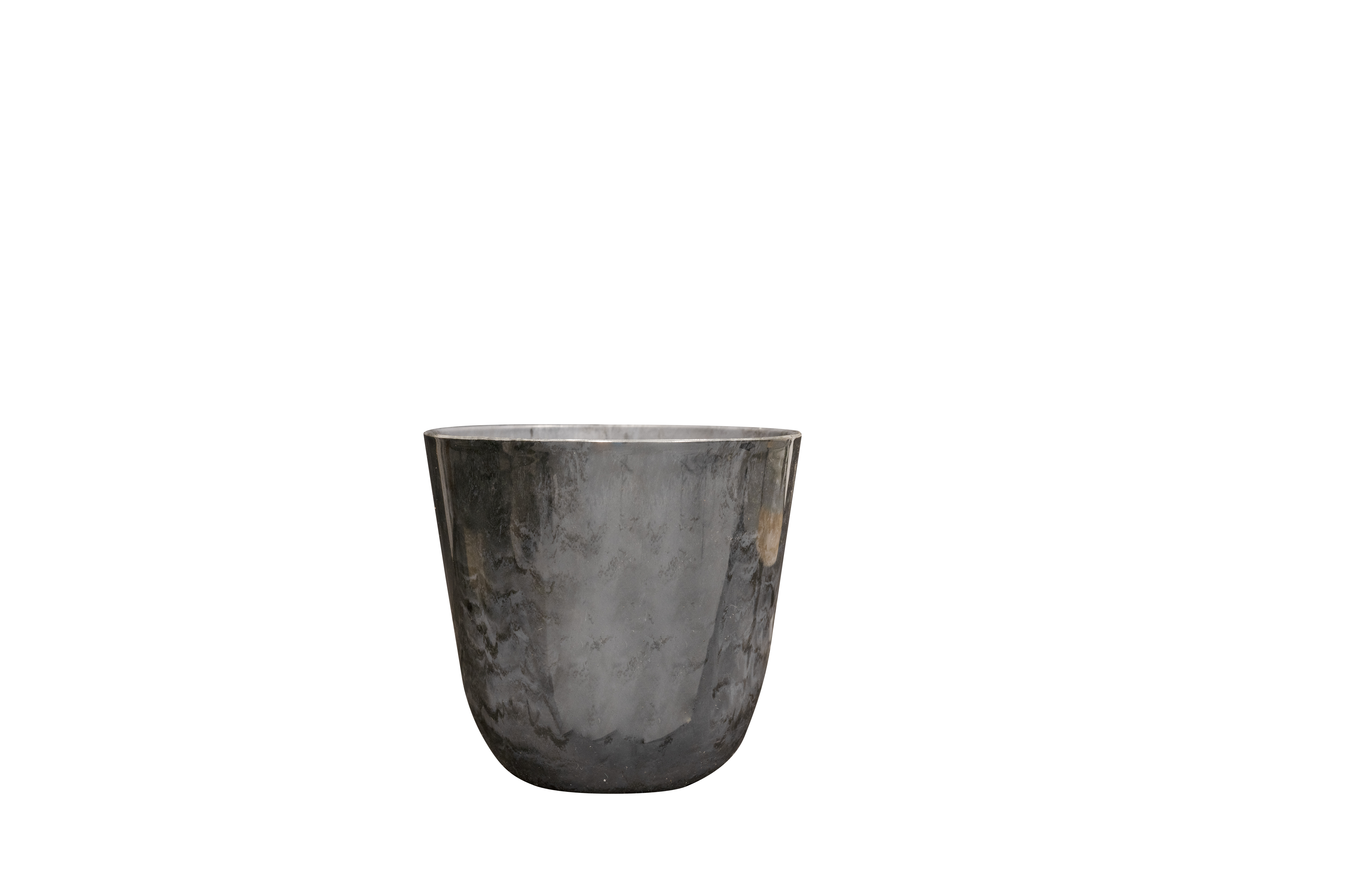 TS Topf Palermo marble grey, Ø19 H17