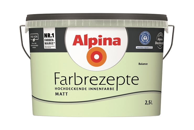 Alpina Farbrezepte Balance, 2,5L