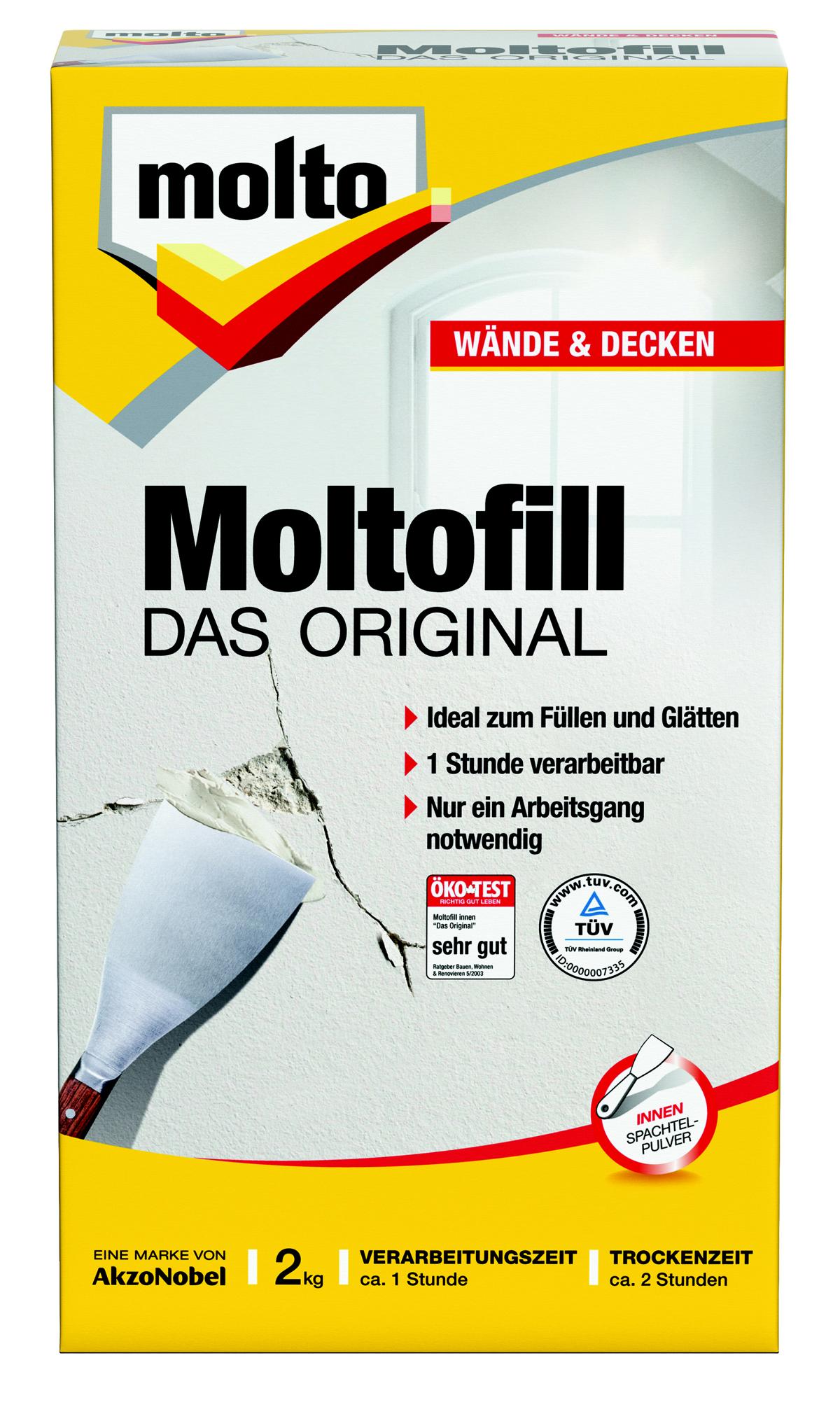 113968_4007591110091_5087724_Molto_Moltofill_Das_Original_-2kg MOLTOFILL SPACHTELPULVER INNEN 2KG