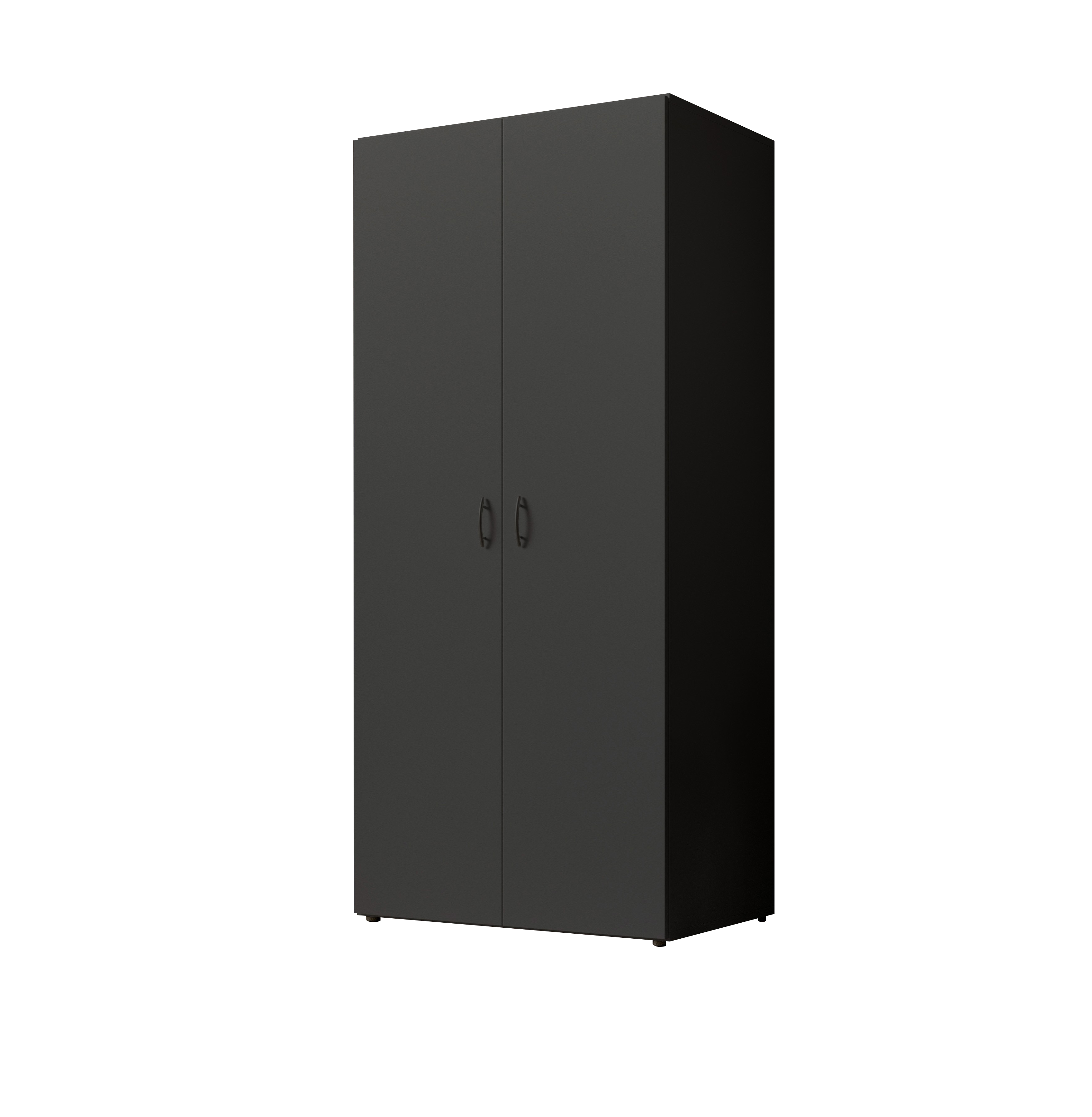 Pol-Power Drehtürenschrank Joe/Base 3, graphit