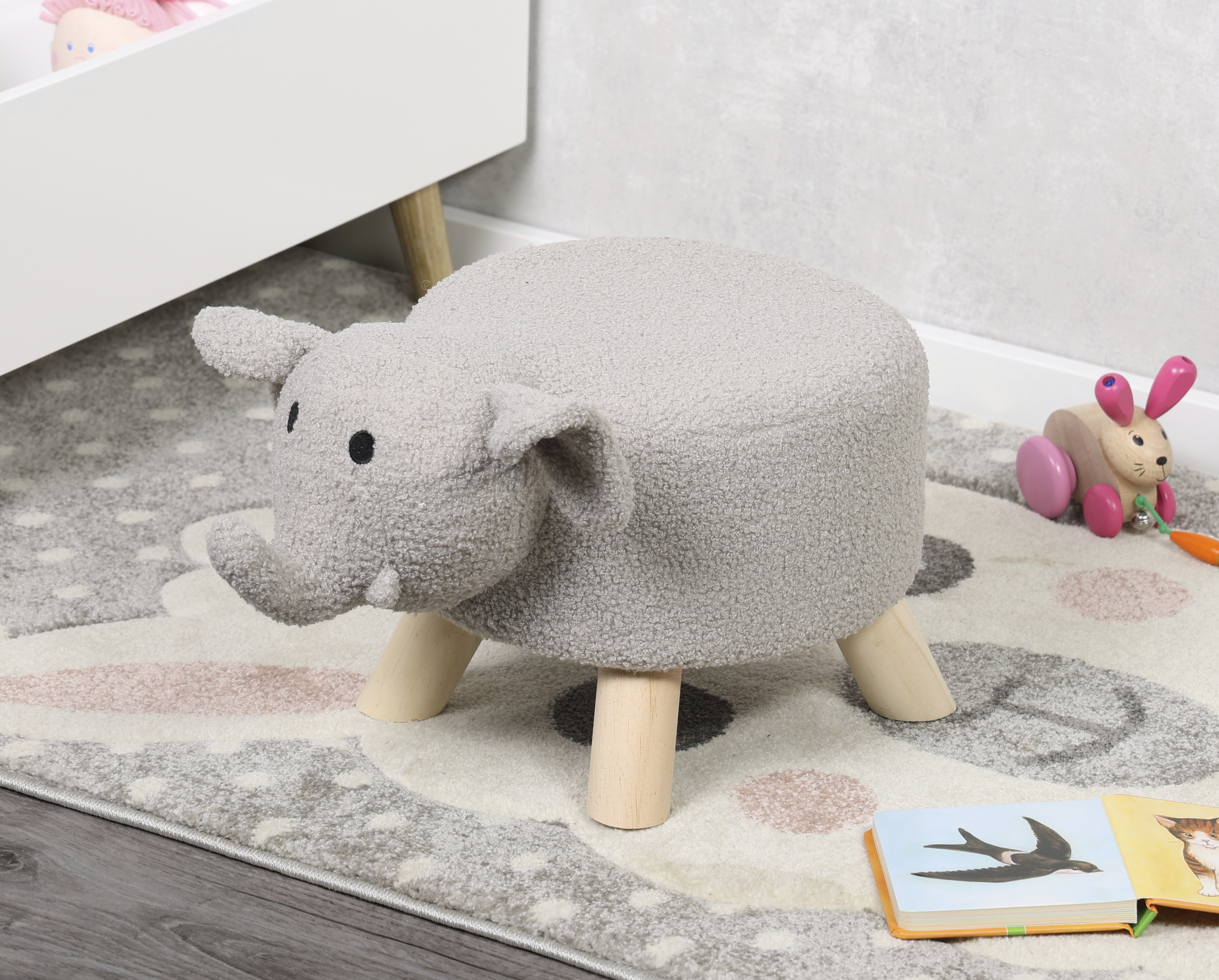 Kesper Sitzhocker, Elefant, FSC