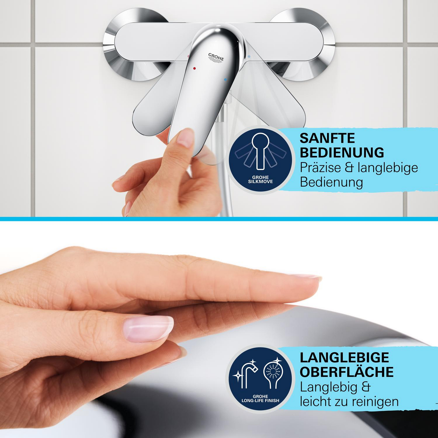 Grohe Start Einhand-Brausebatterie, 1/2"