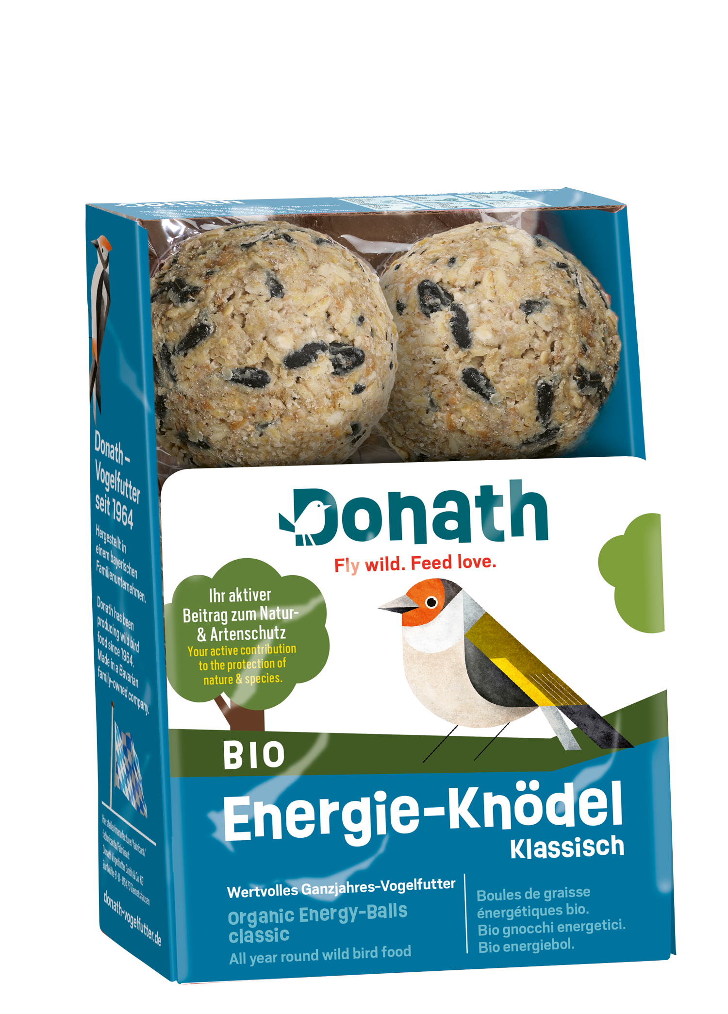 Donath Bio Energie-Knödel -Klassisch- Ohne Netz, 6 x 100 g