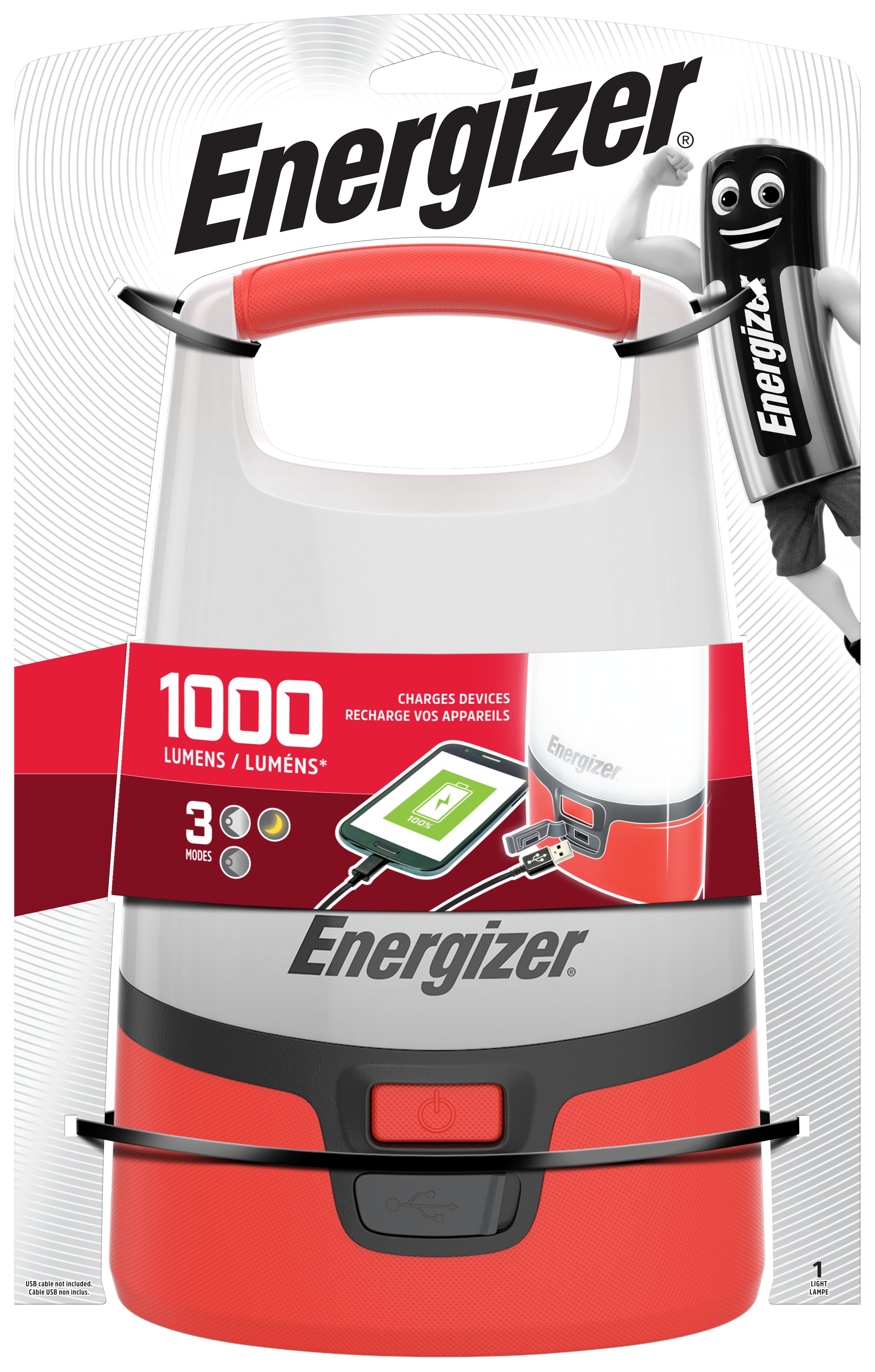Energizer Taschenlampe Vision Lantern USB 
