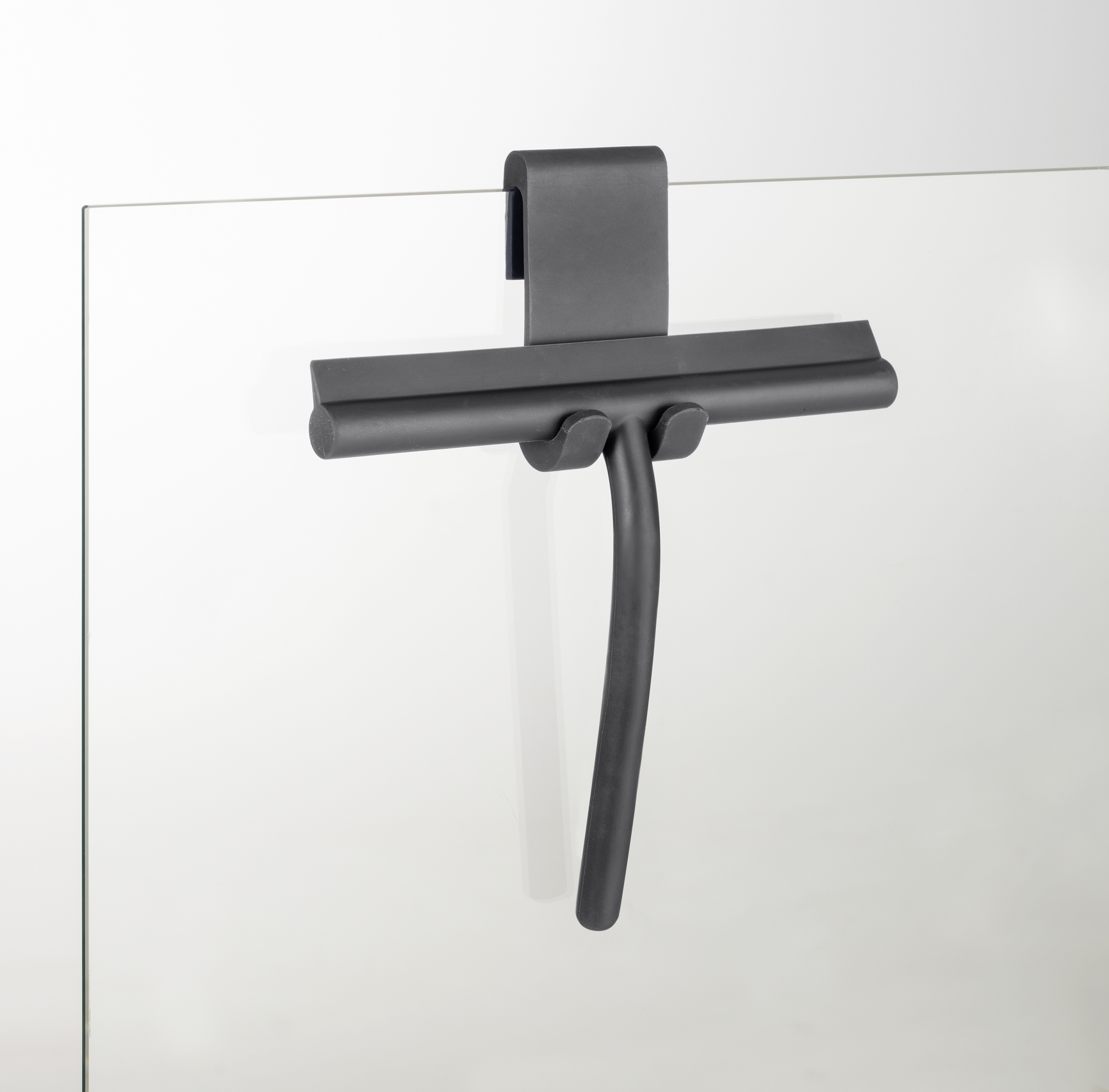 Schöner Wohnen Badezimmerwischer Silikon Mondine, schwarz Schöner Wohnen Badezimmerwischer Silikon Mondine, schwarz