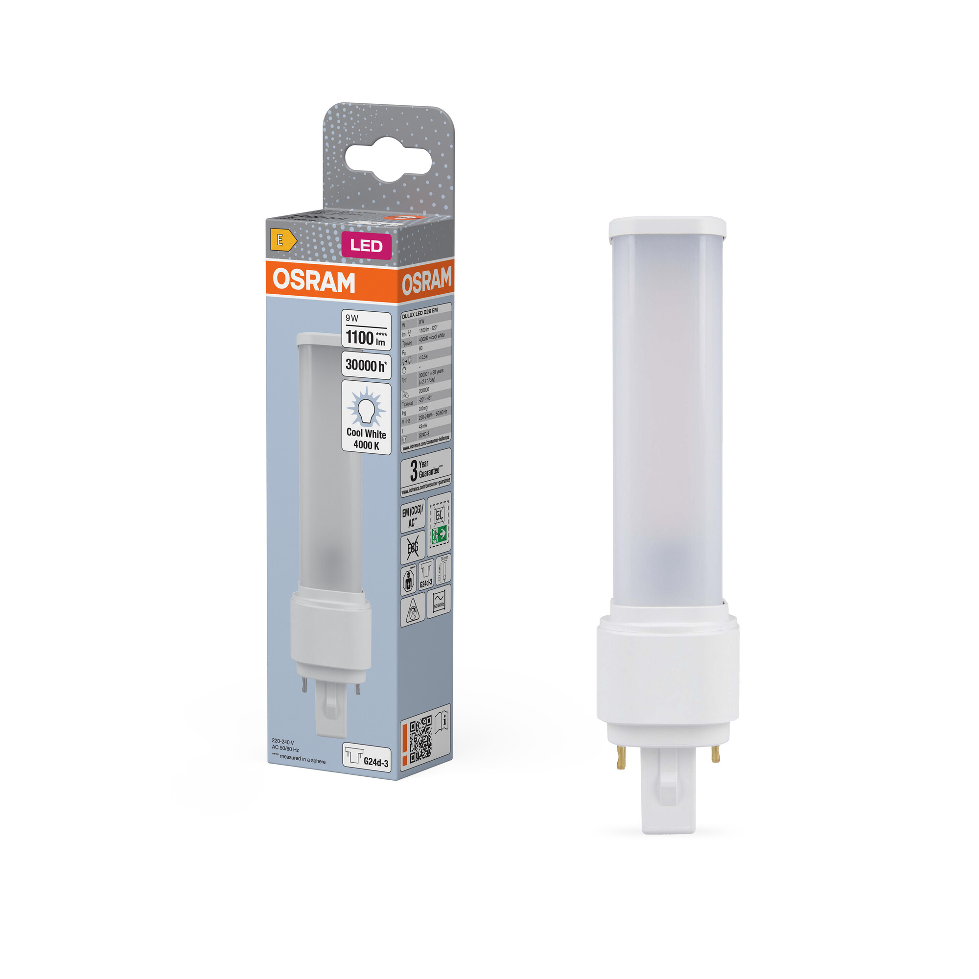 Osram DULUX LED Röhre 17,1 cm, kaltweiß