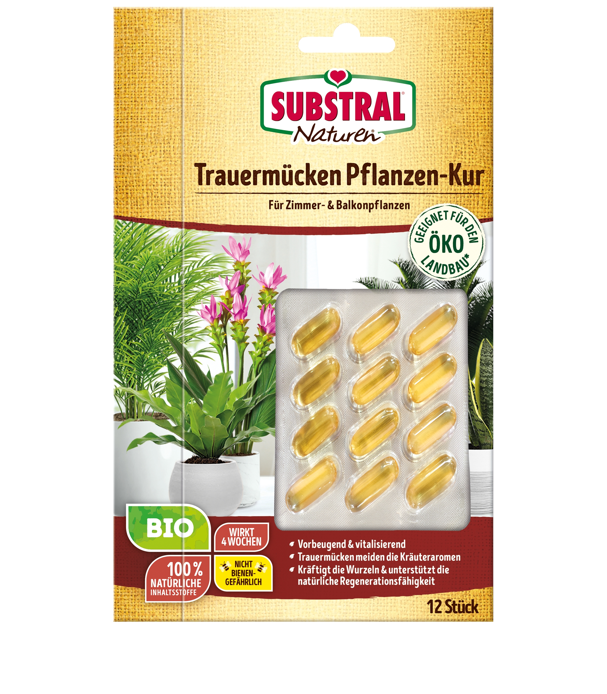 Substral Naturen Trauermücken Pflanzen-Kur, 12 St. Substral Naturen Trauermücken Pflanzen-Kur, 12 St.