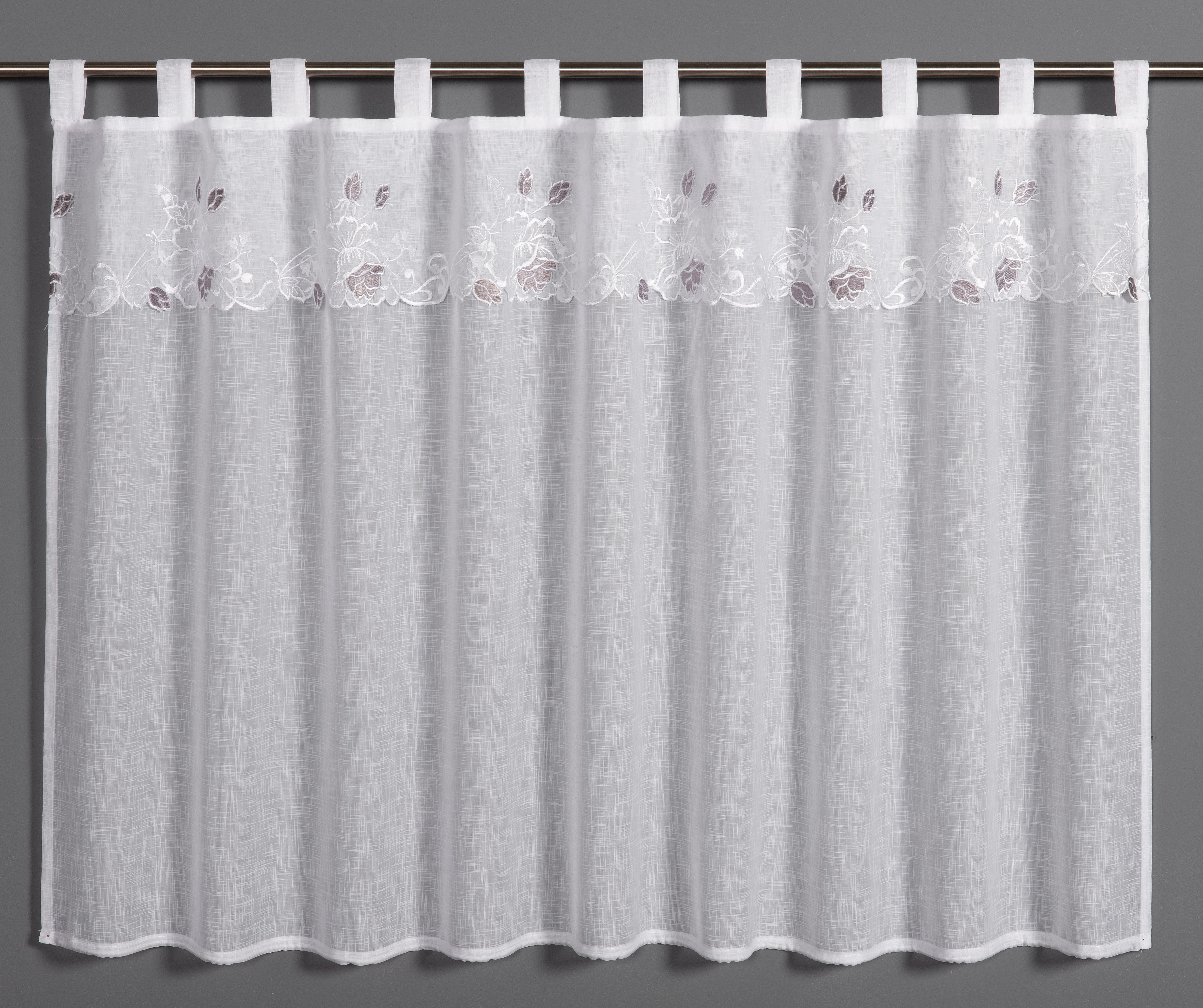 Sehlbach Fertiggardine weiß, 135 x 75 cm Sehlbach Fertiggardine weiß, 135 x 75 cm