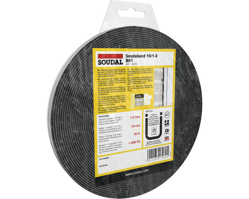 Soudal selbstklebendes Kompriband Soudaband BG1, 10/1-2