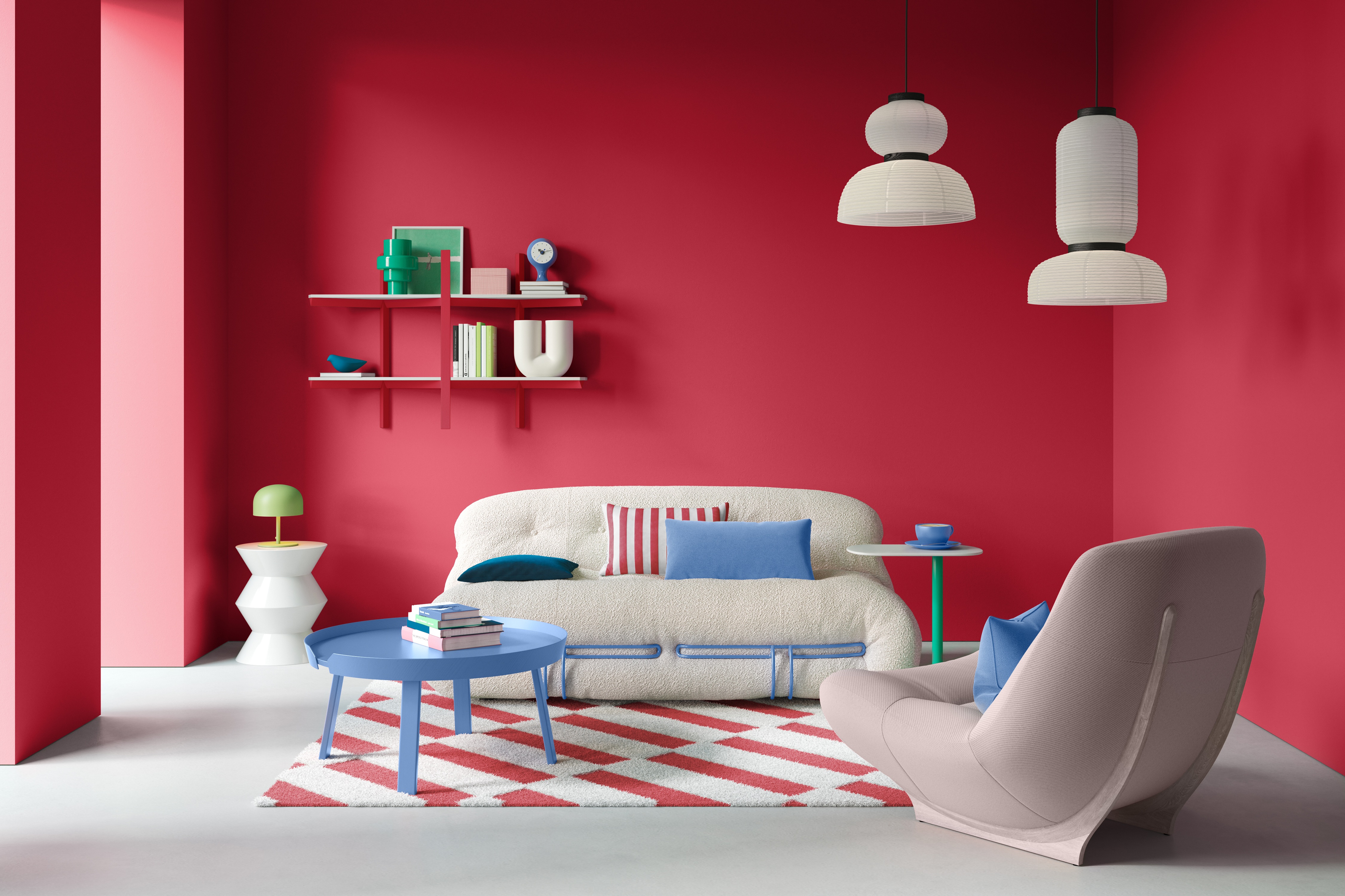 Alpina PANTONE® Poinsettia, 1 Liter