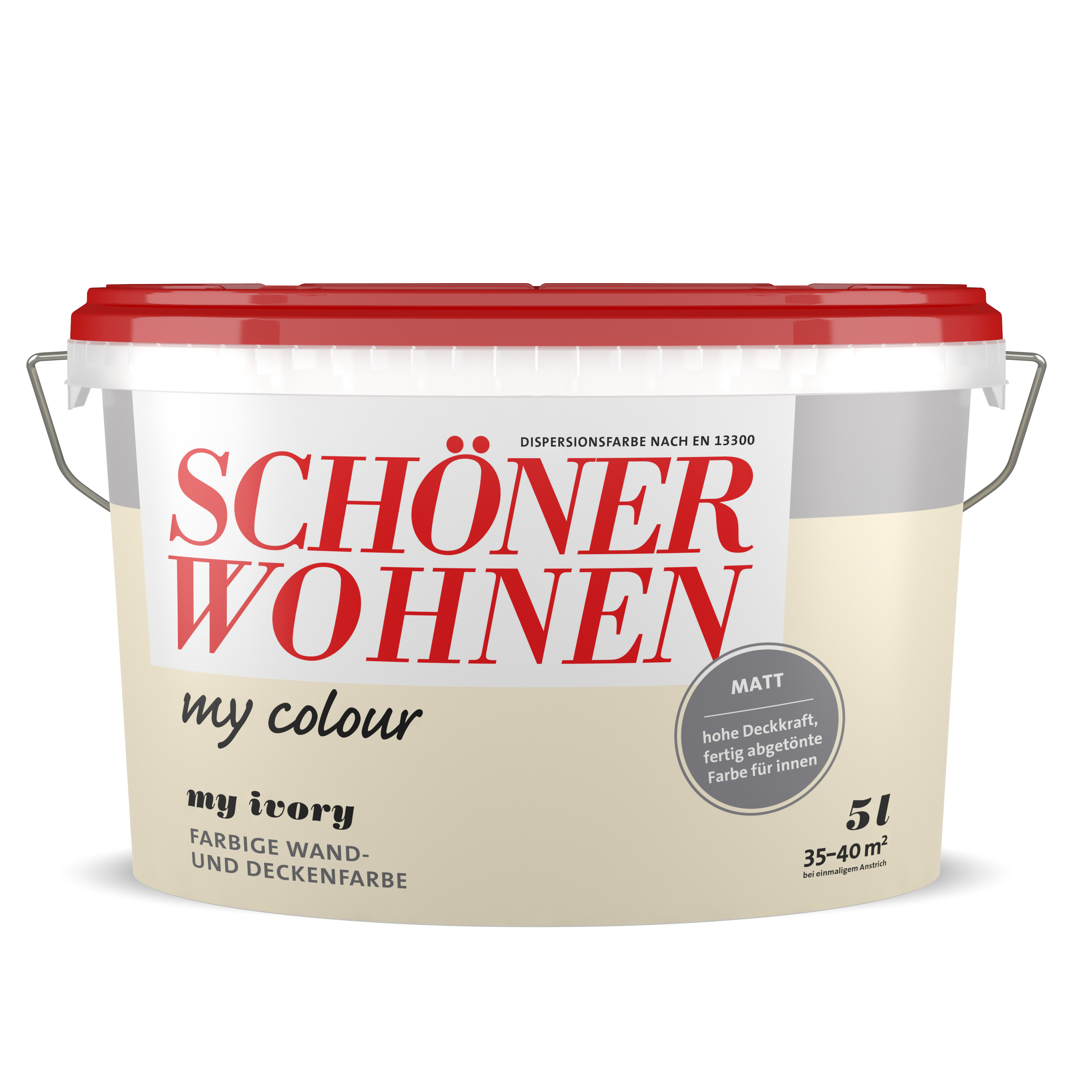 Schöner Wohnen My Colour Wandfarbe "My Ivory", matt