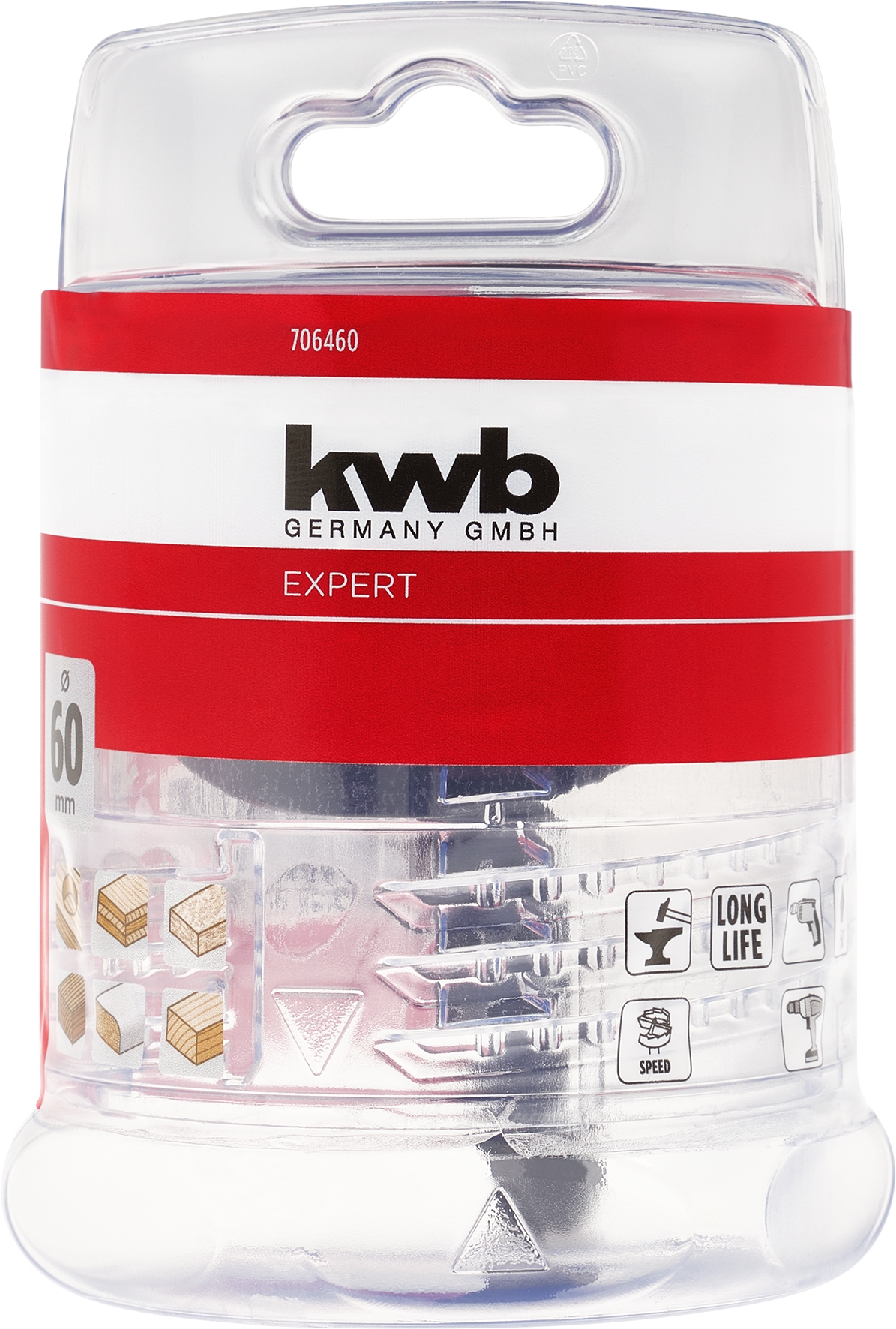 Kwb Forstnerbohrer hex 60 mm SB