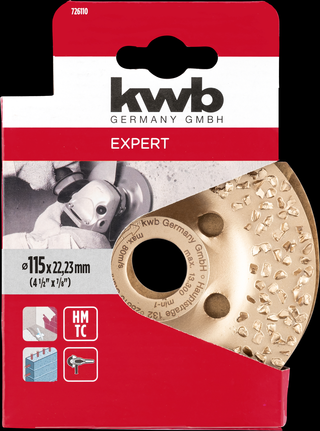 kwb Schleifteller 10-14K., Ø 115 mm kwb Schleifteller 10-14K., Ø 115 mm