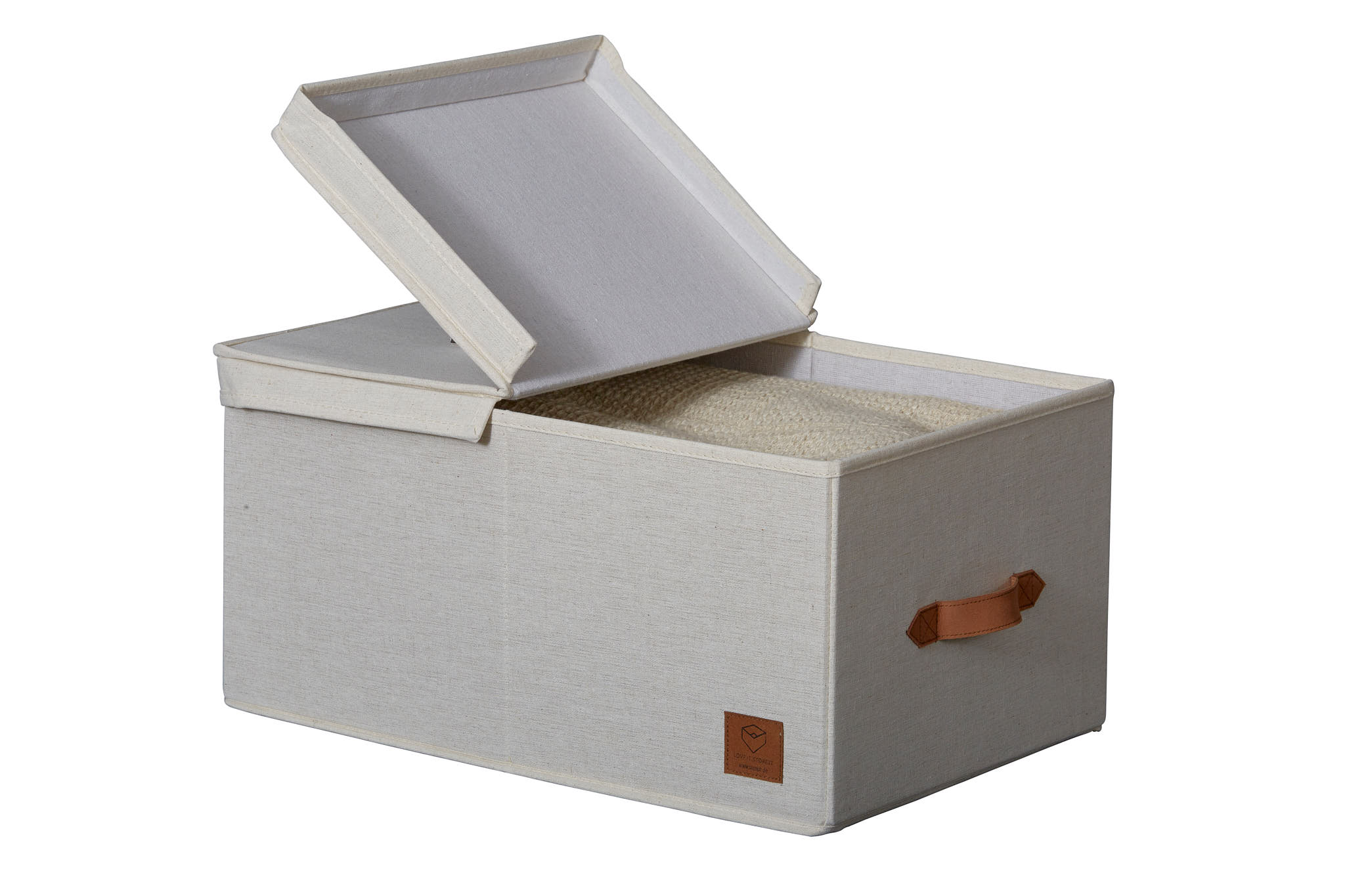Store It Premium Natur Ordnungsbox mit Klappdeckel Store It Premium Natur Ordnungsbox mit Klappdeckel
