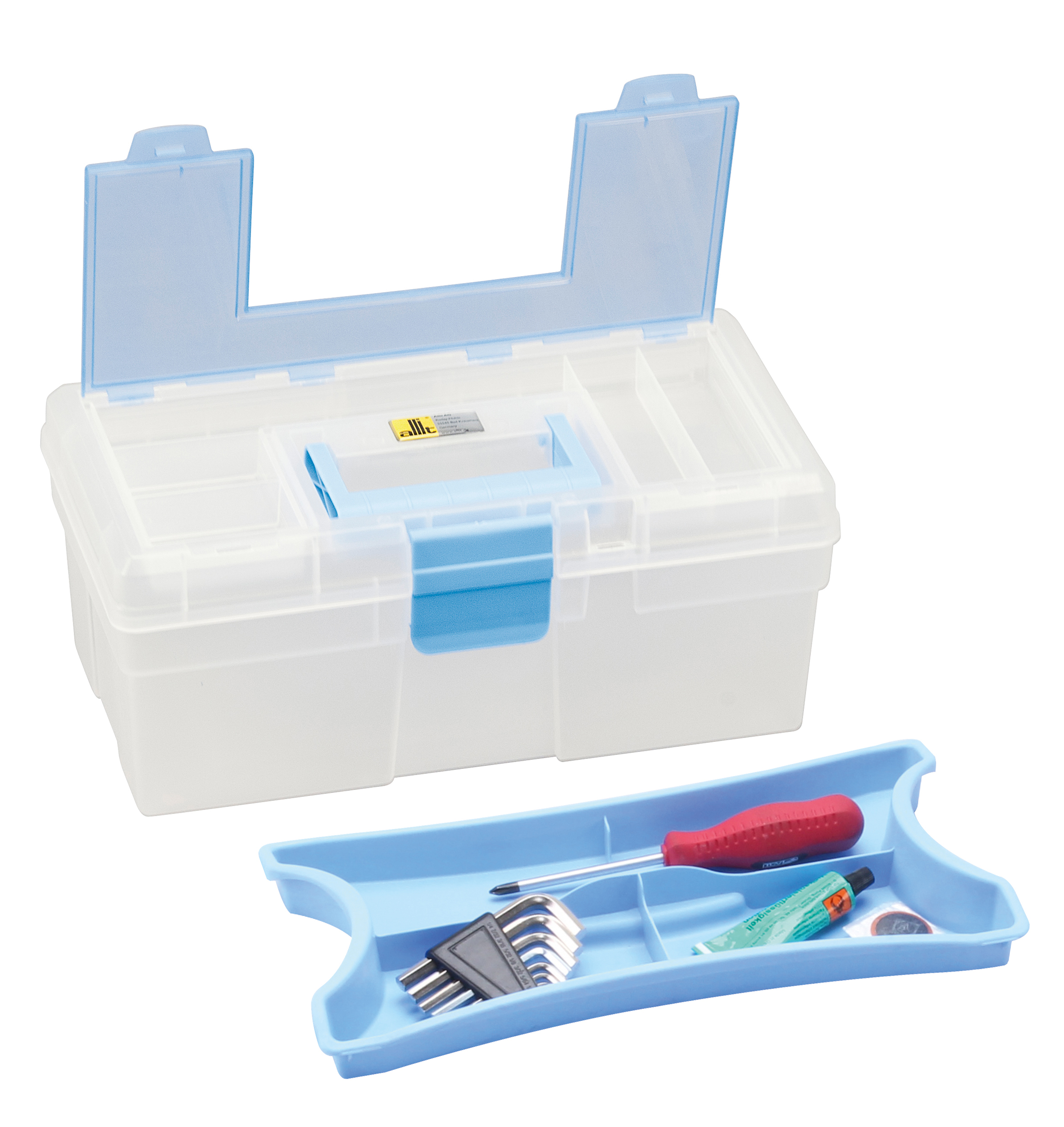 416401_2 Allit Aufbewahrungskoffer McPlus Clear 12.5