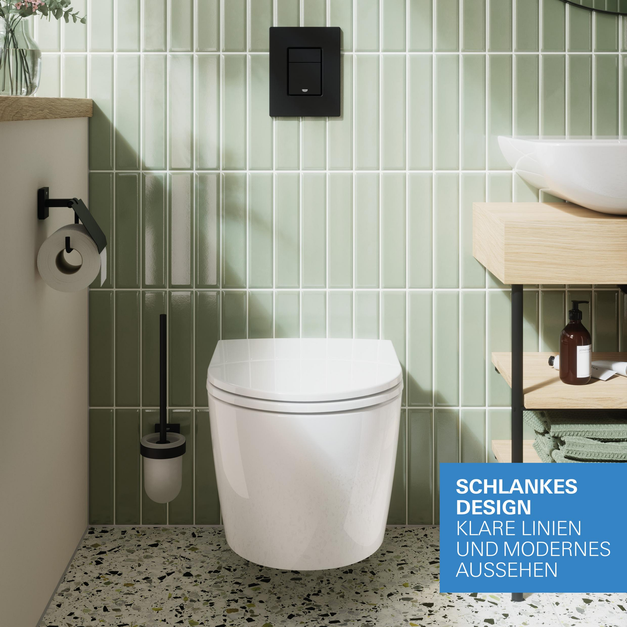 Grohe Start Round Ceramic Set Wand-Tiefspül-WC