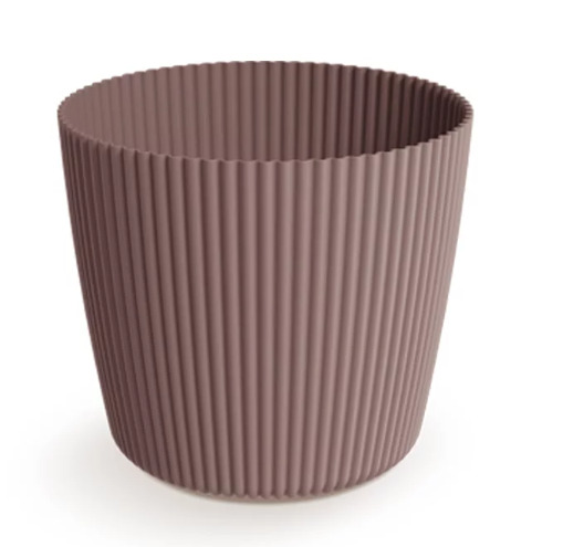 Prosperplast Blumentopf Milly Rund, Ø 12,9 cm, marsala