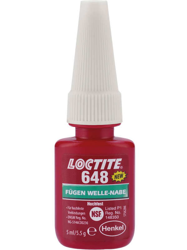 4100630000862 Loctite 648 - Fügeklebstoff