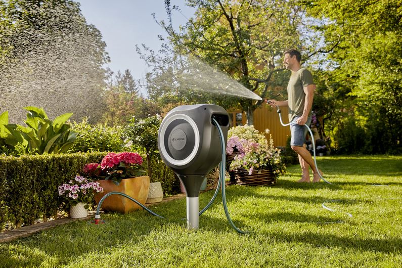 Gartenbox-1C03XfygLCjbi2 Gardena Garten-Schlauchbox Rollup S, weiß, 15m