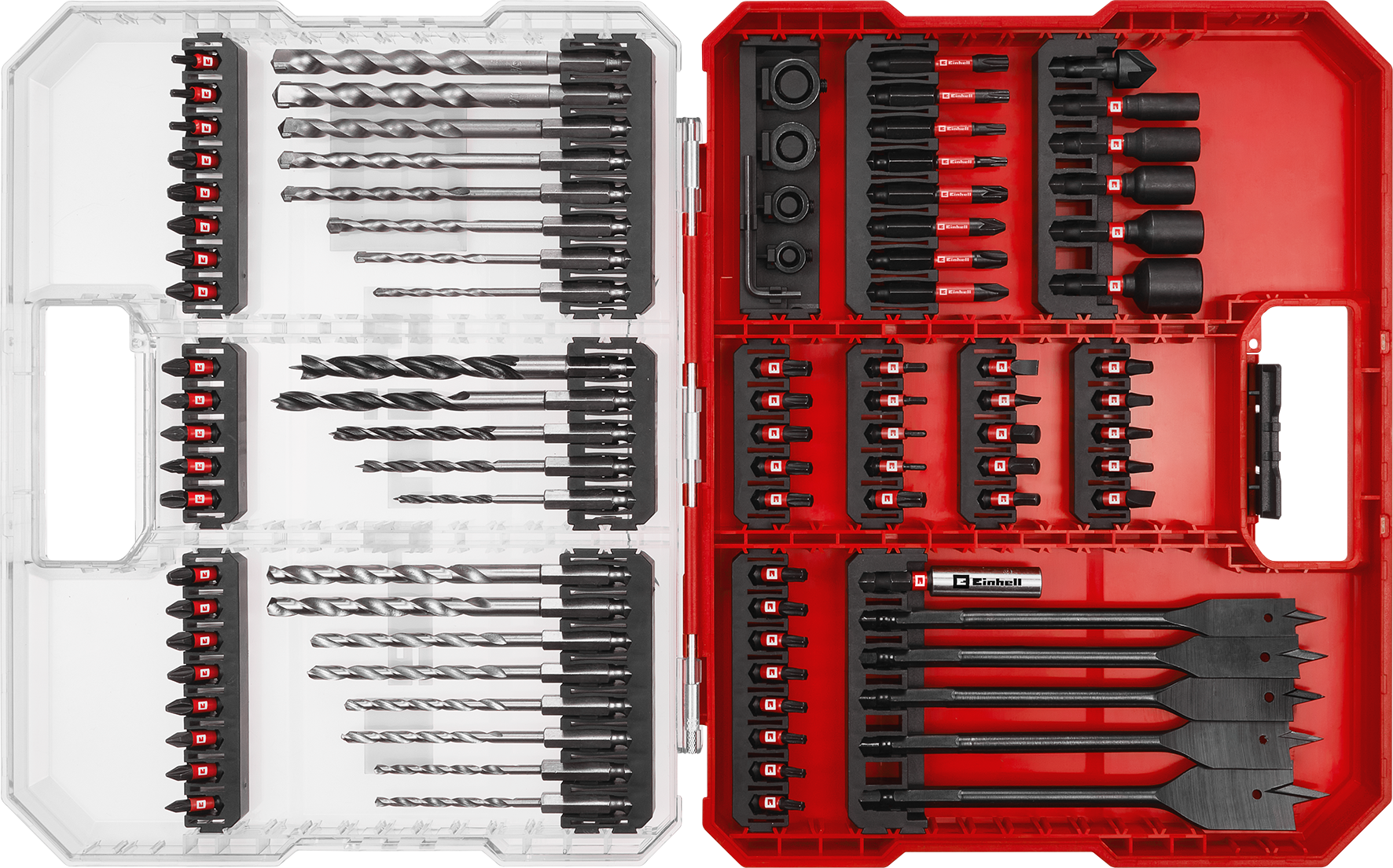 Einhell Impact-Bit- und Bohrer-Set, XL-CASE, 95-tlg.
